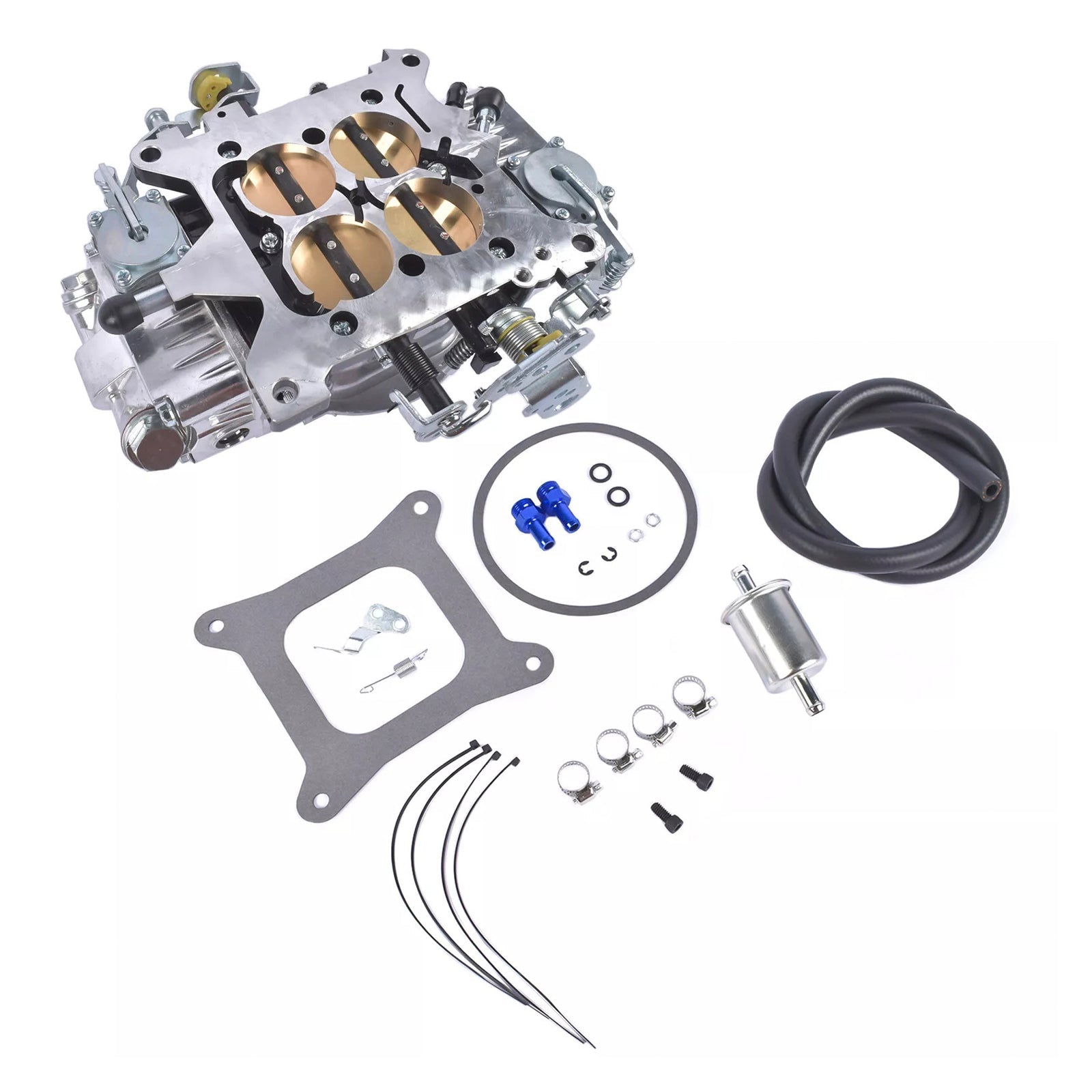 Carburateur BR-67200 à 4 corps, alésage carré, double 750 pi3/min, mécanique secondaire