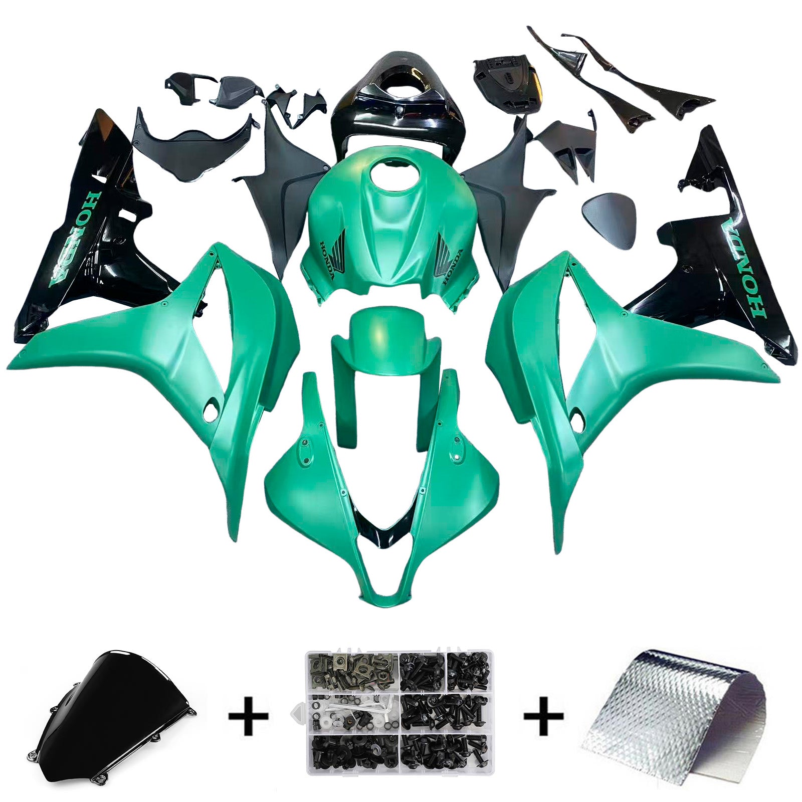 Kit de carénage en plastique ABS pour Honda CBR600RR 2007-2008 F5