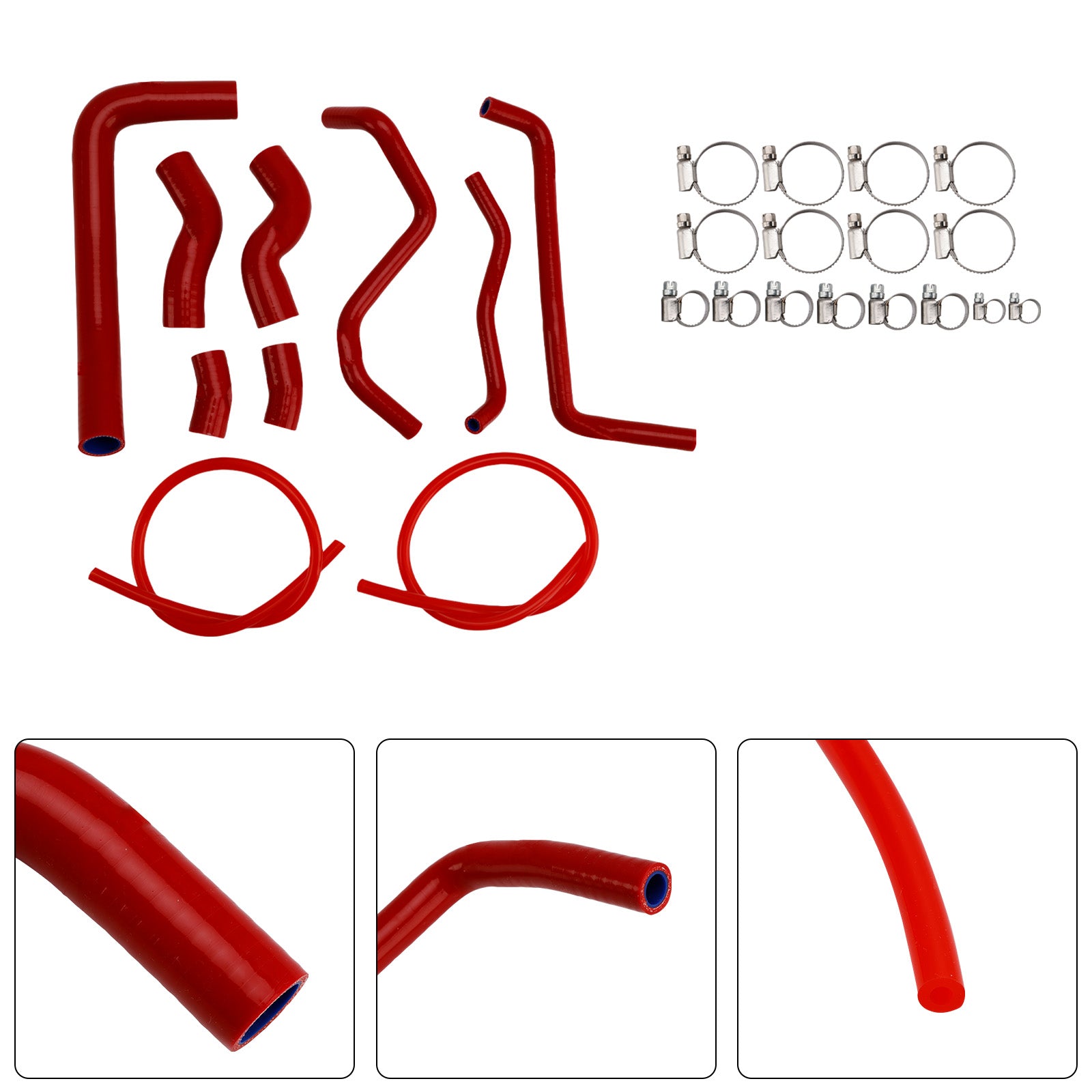 Durite de refroidissement en silicone pour radiateur Suzuki SV 650 (2016-2025)