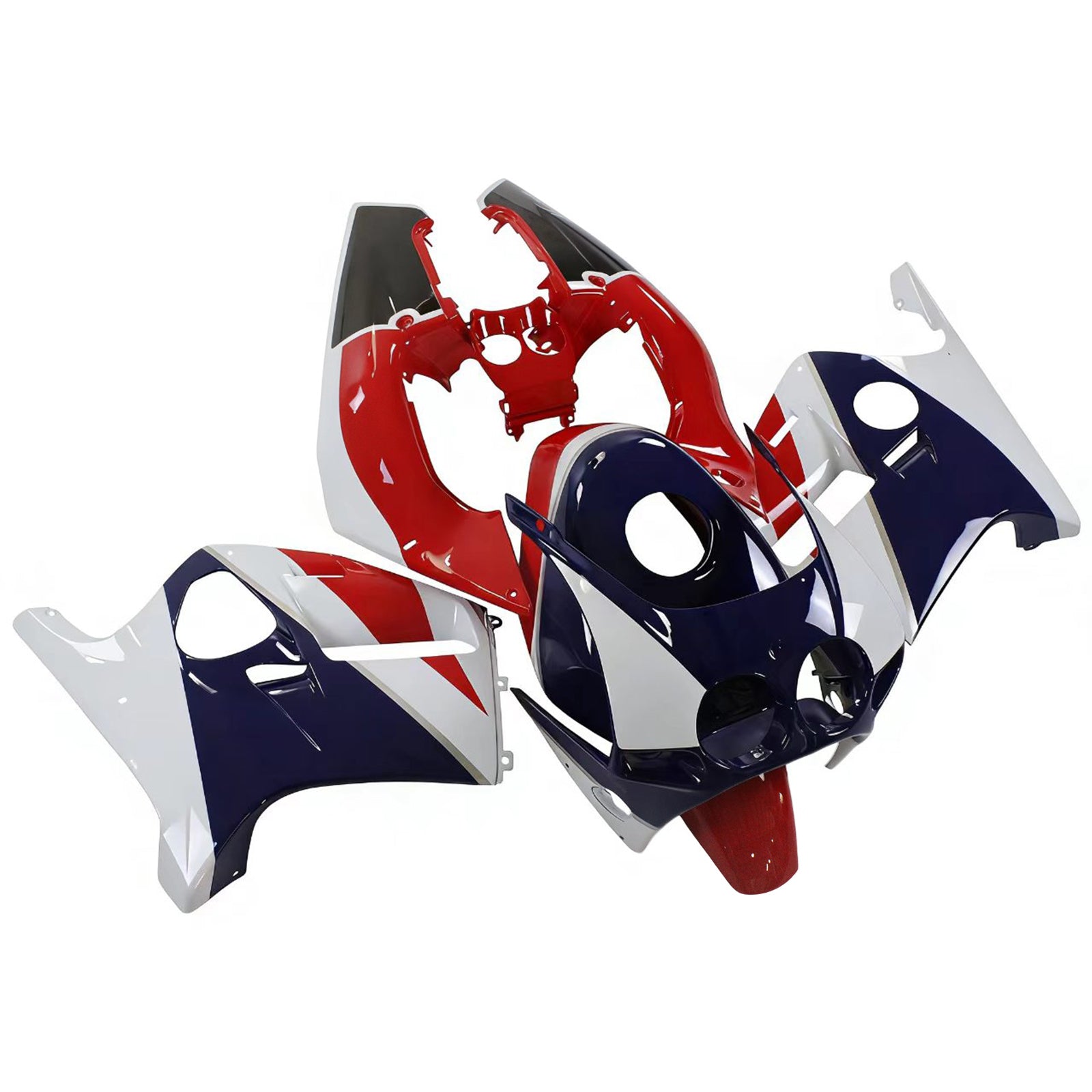 Kit de carénage en plastique injecté pour Honda CBR250RR MC19 1988-1989