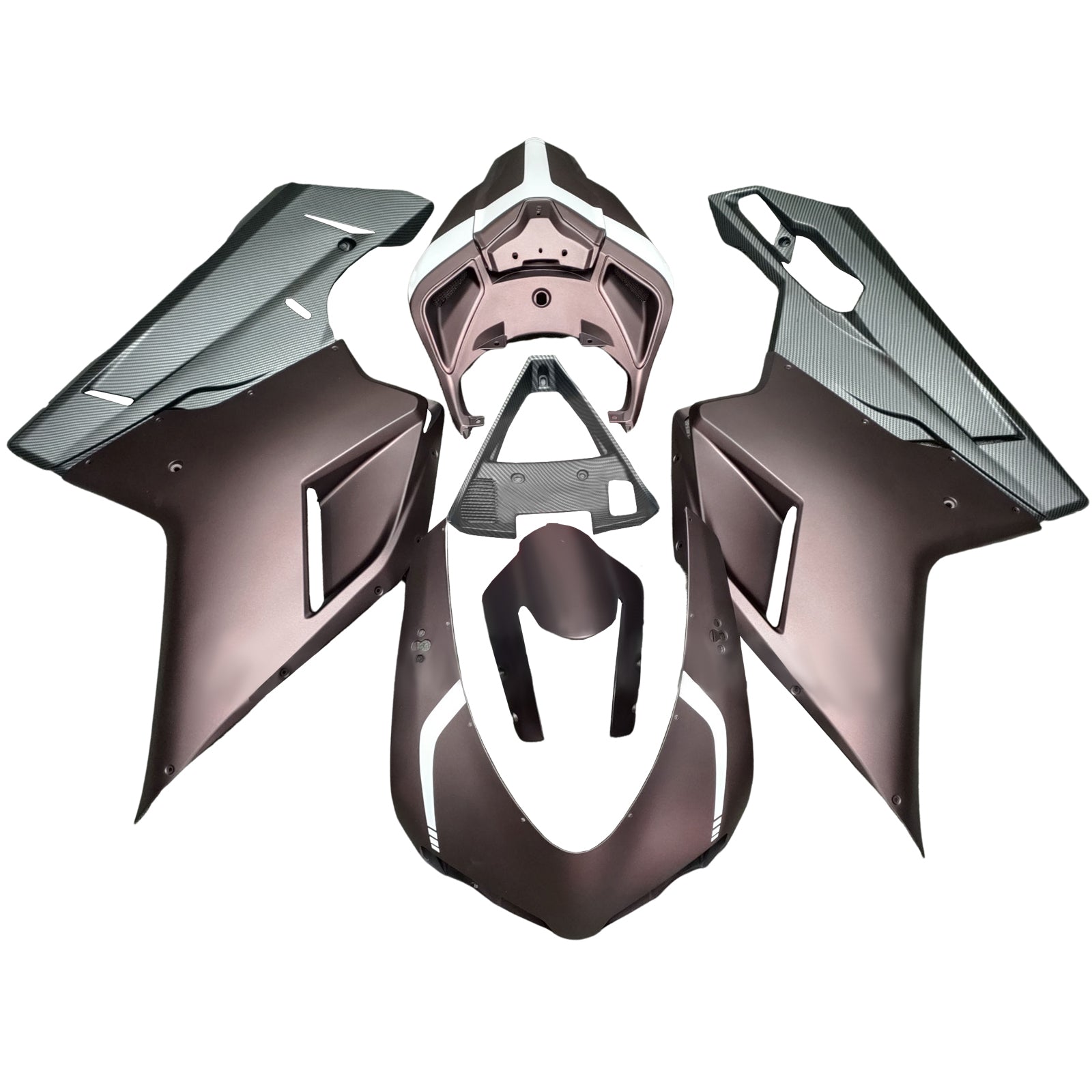 Kit de carénage ABS pour Ducati 1098 1198 848 2007-2011