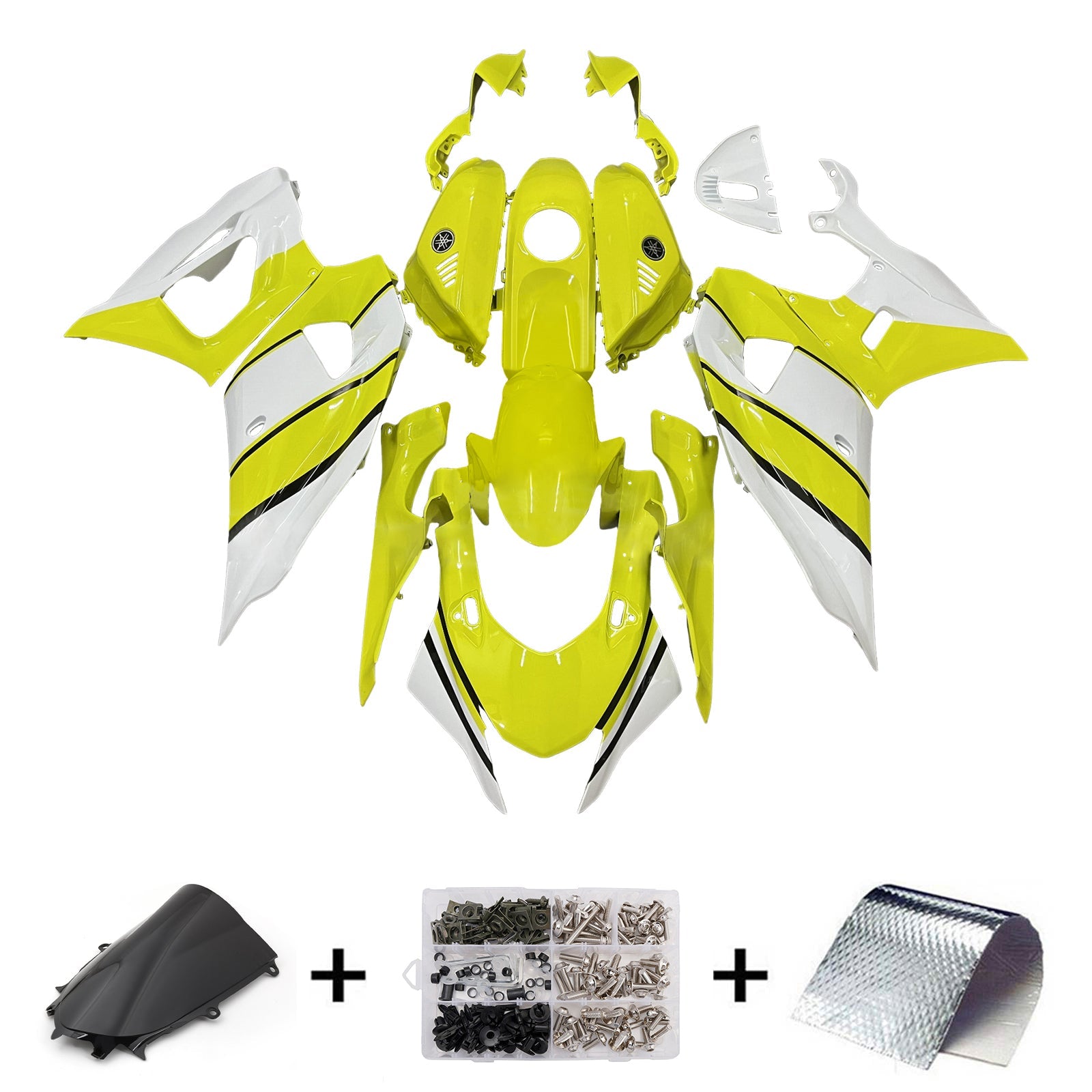 Kit carena iniettata in plastica ABS per Yamaha YZF-R7 2021-2025