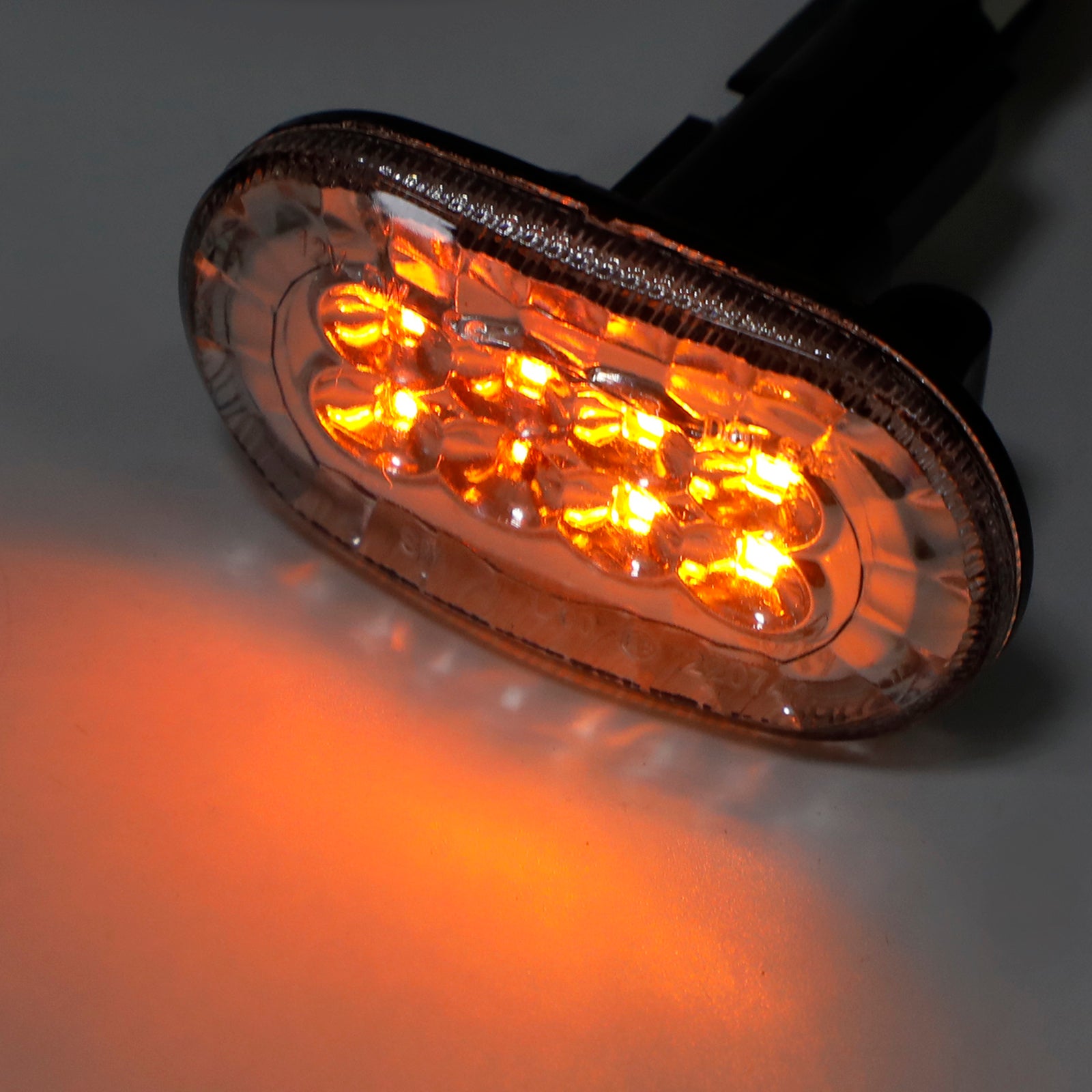 LPair of Side Marker Light Turn Signal Light Pour Suzuki Jimny JB64 JB74 Clear