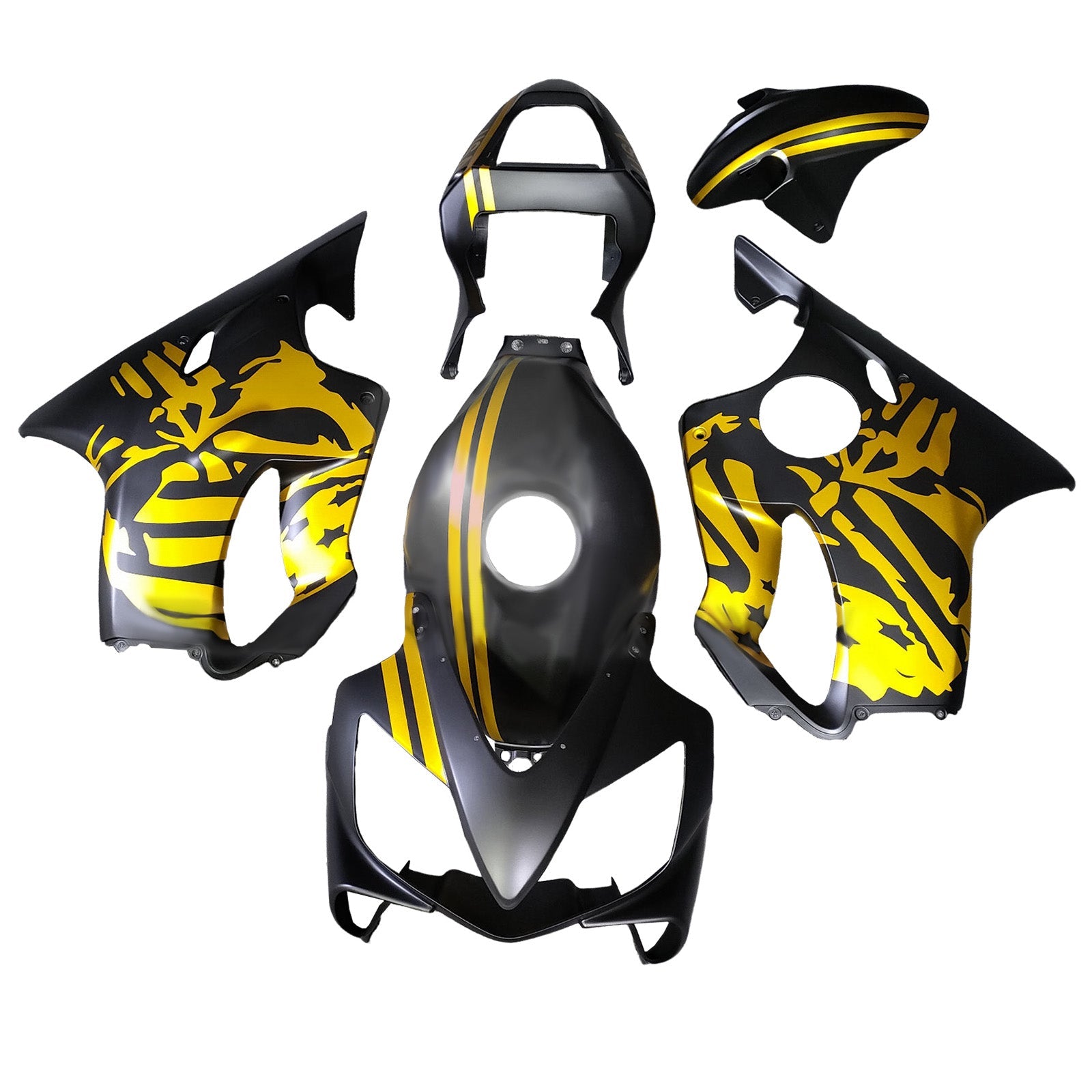 Kit van kuip geïnjecteerd in ABS-plastic voor Honda CBR600 F4I 2001-2003