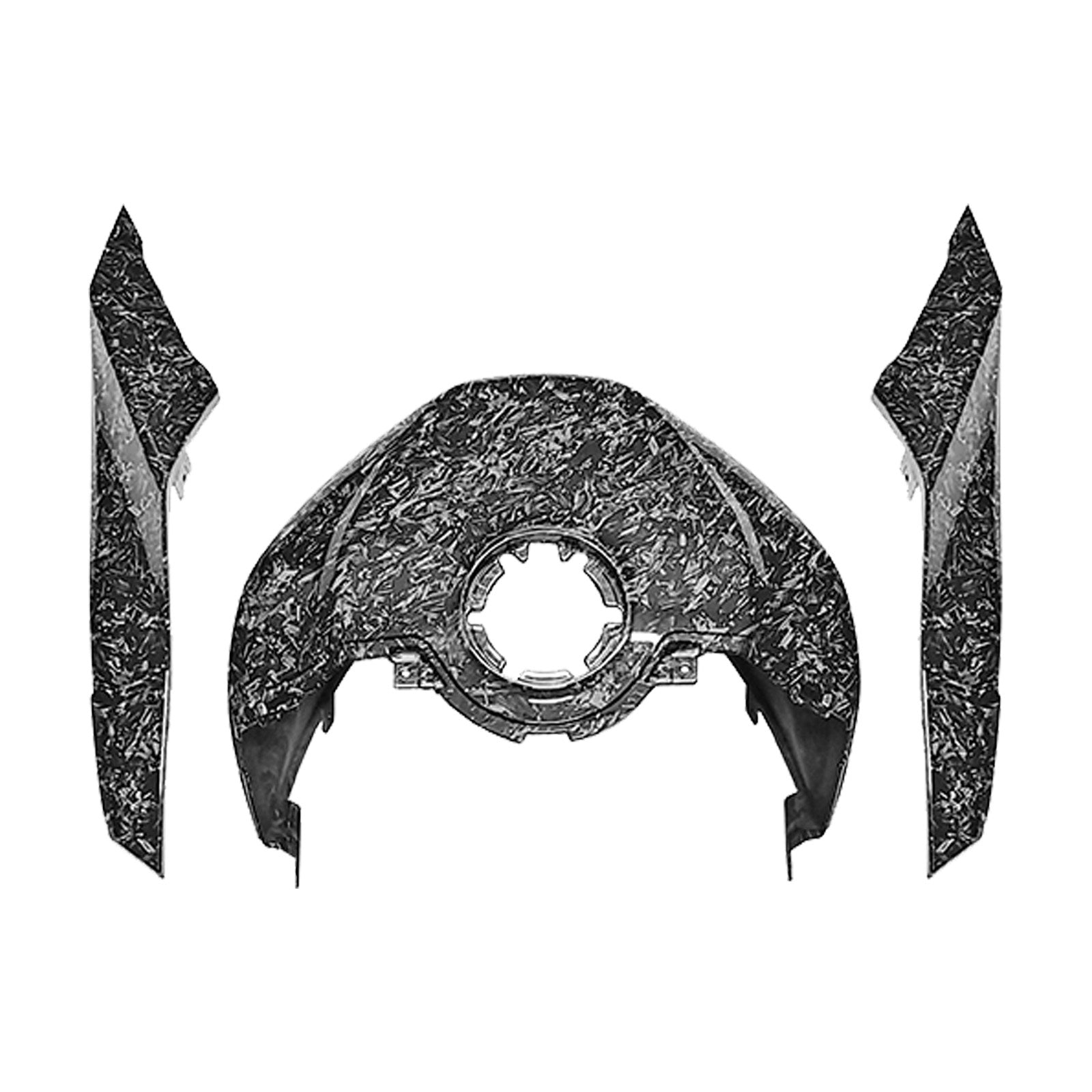 Kit di carrozzeria in plastica ABS iniettato per Aprilia RS457 2024-2025 02#