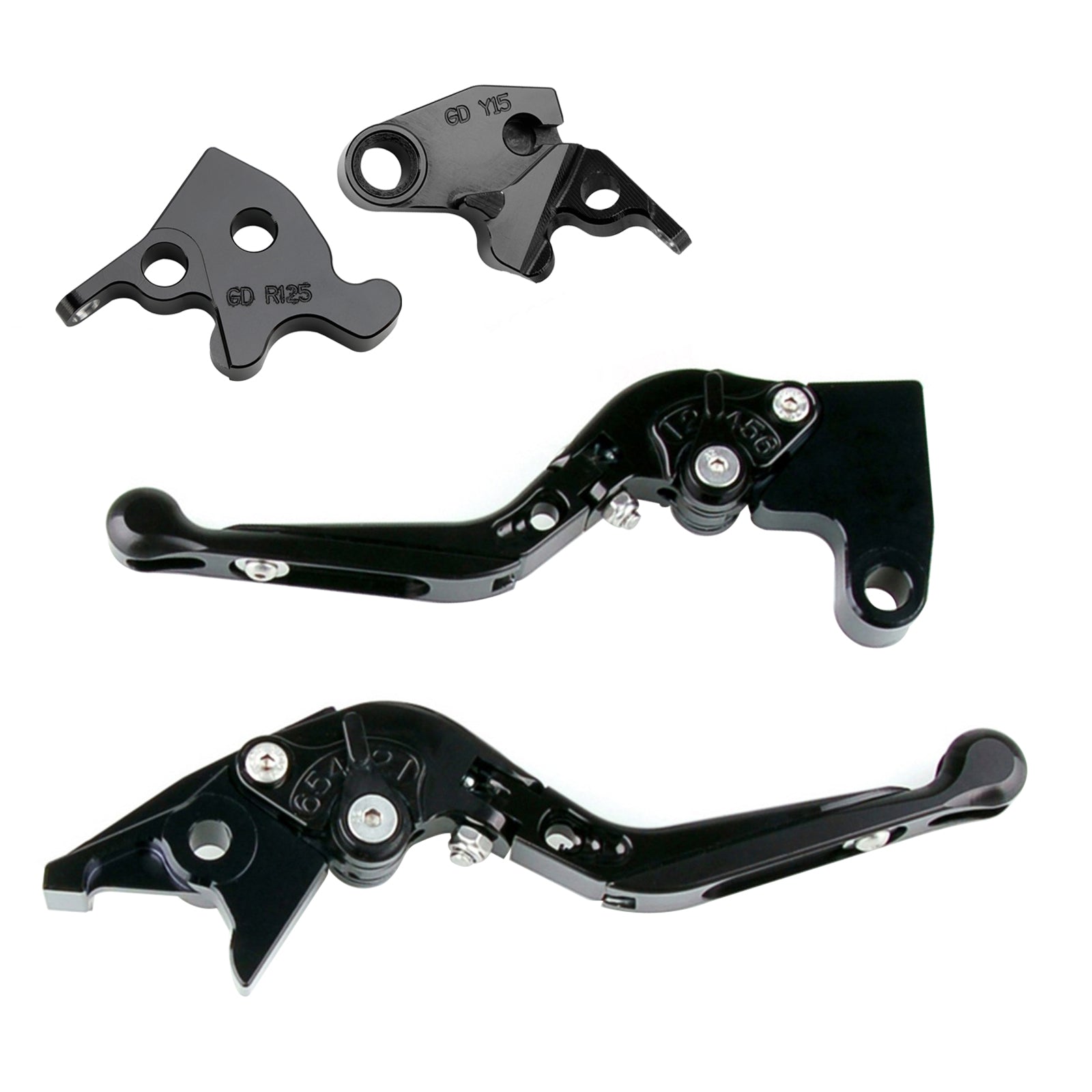 Leva freno e frizione regolabile per Yamaha XSR 155 MT15 2019-2022