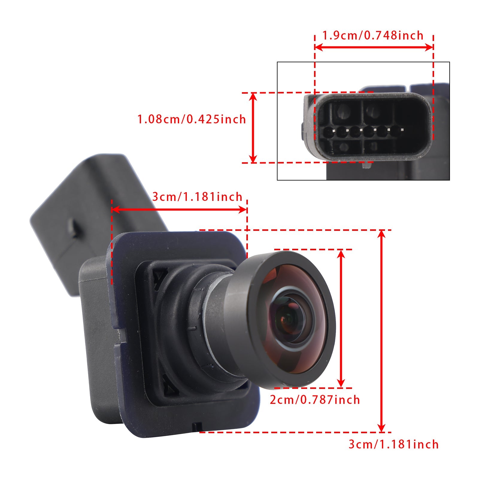 Kamera za pomoč in parkiranje za Ford Focus 2015-2018 F1ET-19G490-AC