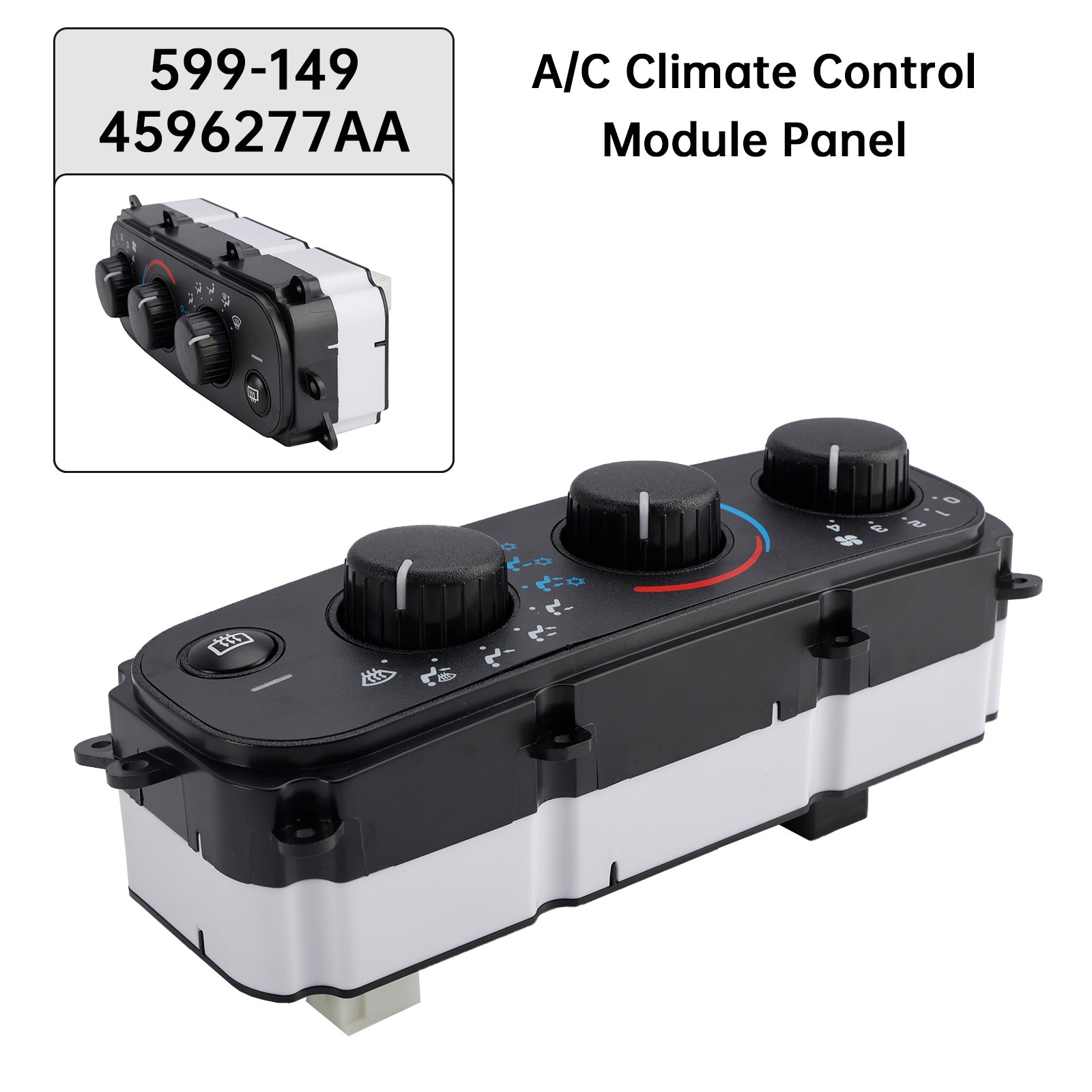 Moduł sterujący klimatyzacją A/C 599-149 45962777AA dla ciężarówki Chrysler