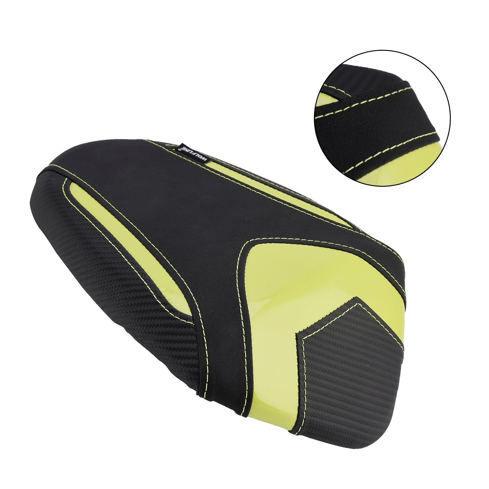 Coussin de siège passager arrière plat en polyuréthane pour Triumph Street Triple 765 765S 765R 2019-2024