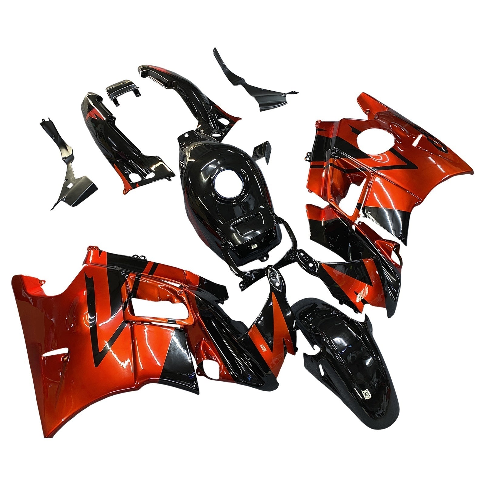 Injection carénage Kit carrosserie plastique ABS pour Honda CBR600 F2 1991-1994