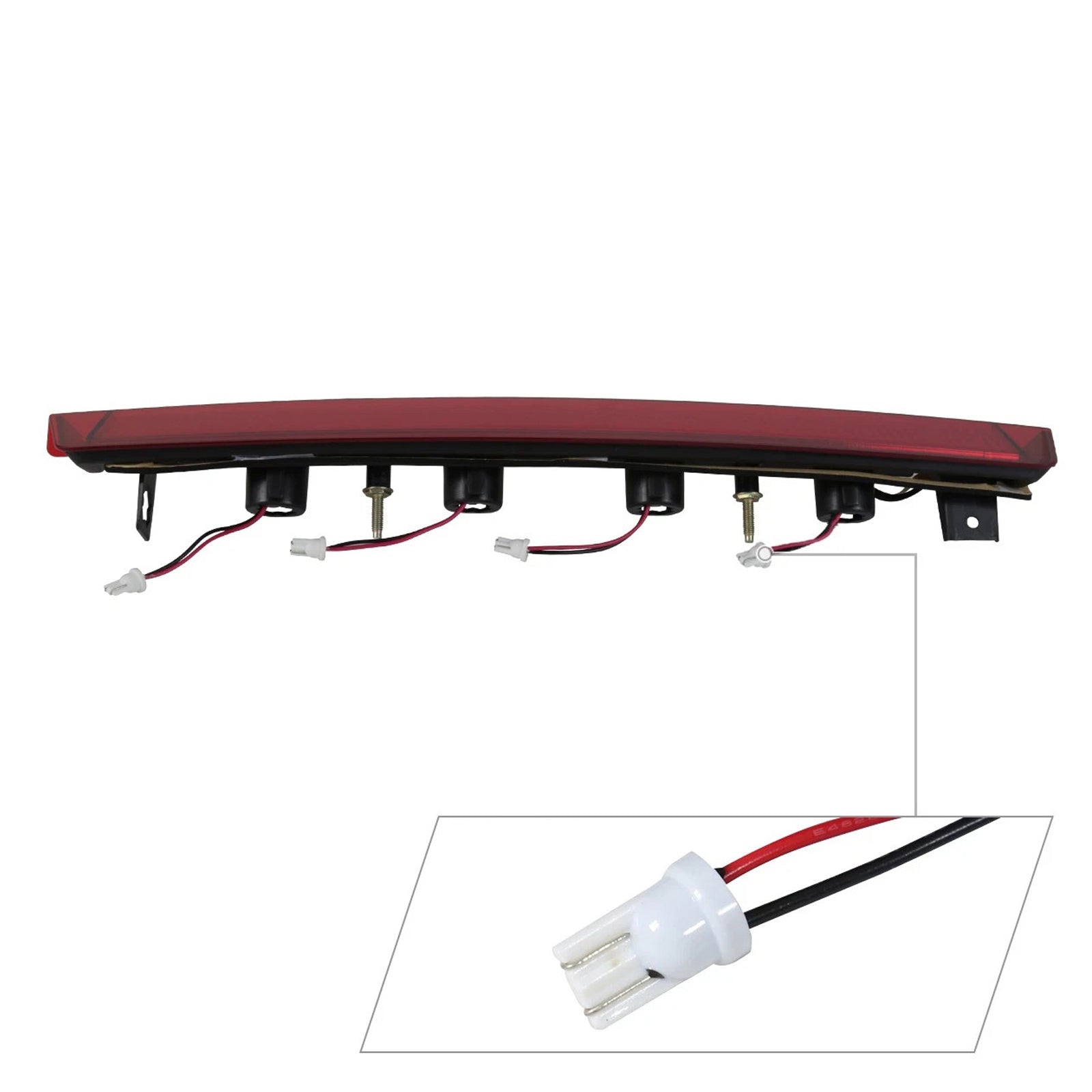 1999-2004 Ford Mustang V6/GT 3rd Fire Stop con LED rojo brillante