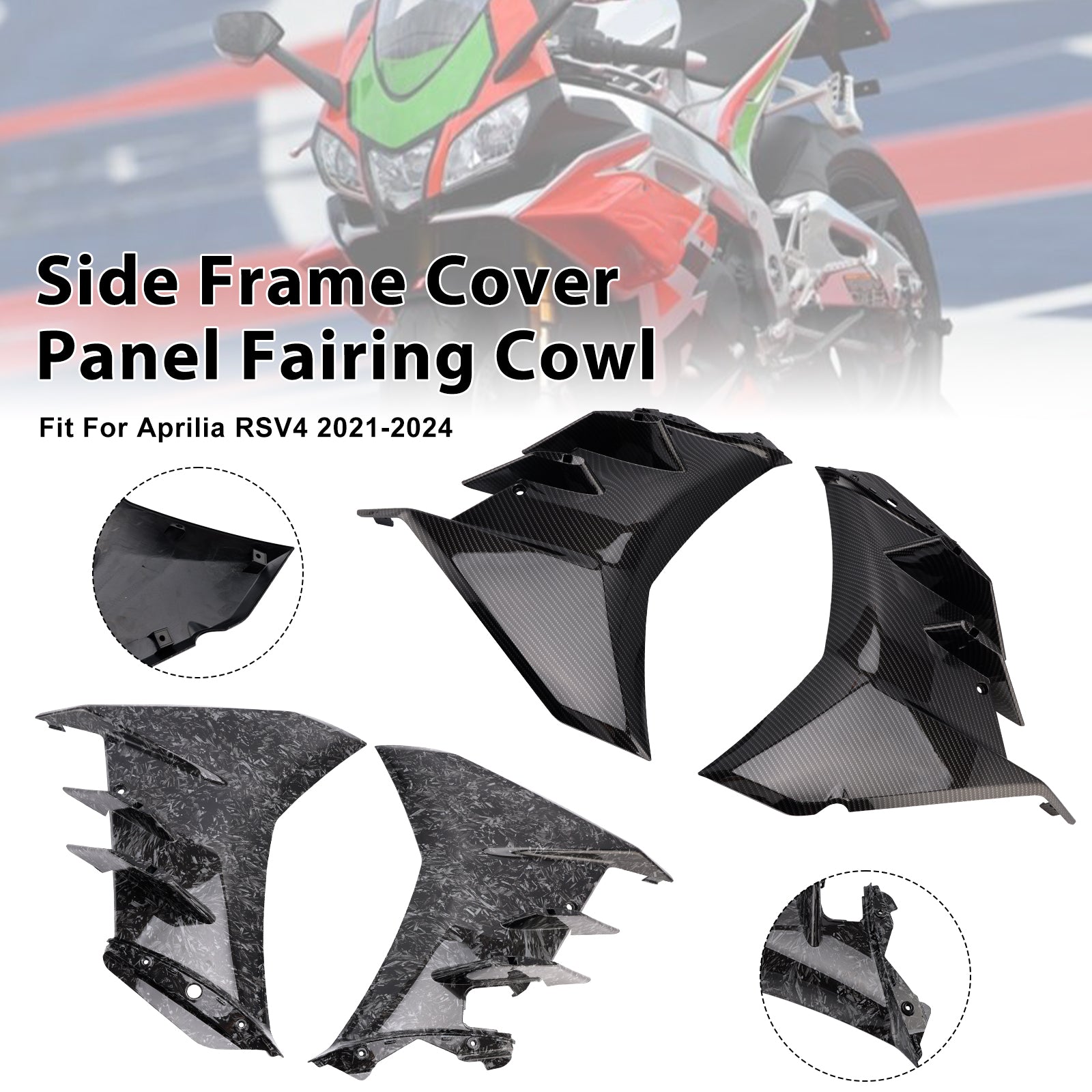 Boczny panel owiewki dla Aprilia RSV4 2021-2024