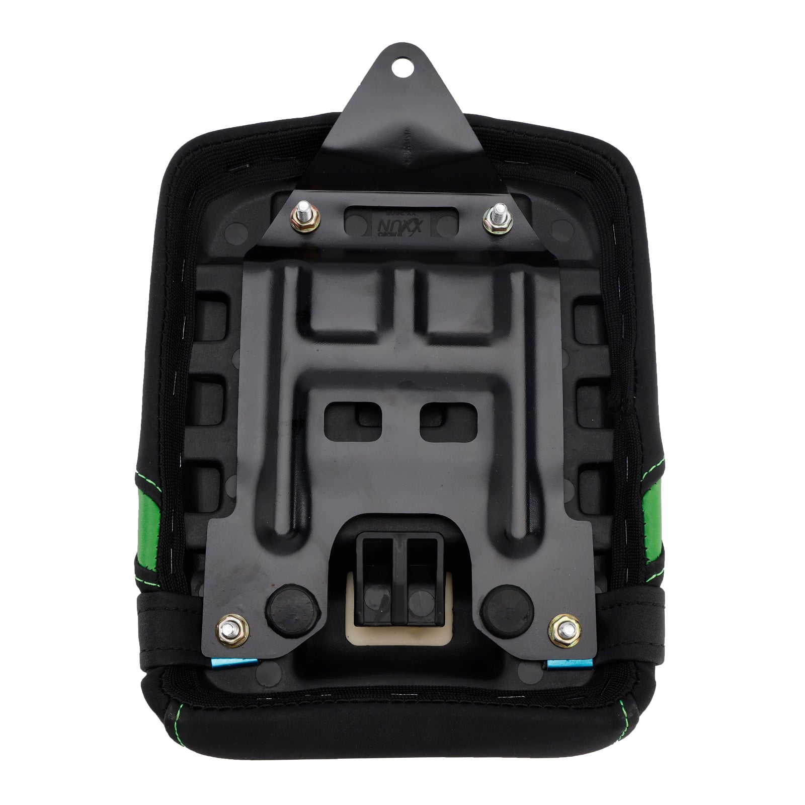 Coussin de selle passager arrière plat en polyuréthane noir pour Kawasaki Eliminator 500 (2024-2025).