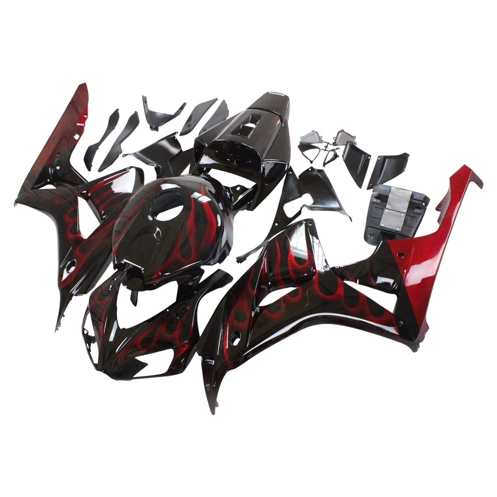 Kit de carénage par injection, carrosserie en plastique ABS, adapté à la Honda CBR1000RR 2006-2007