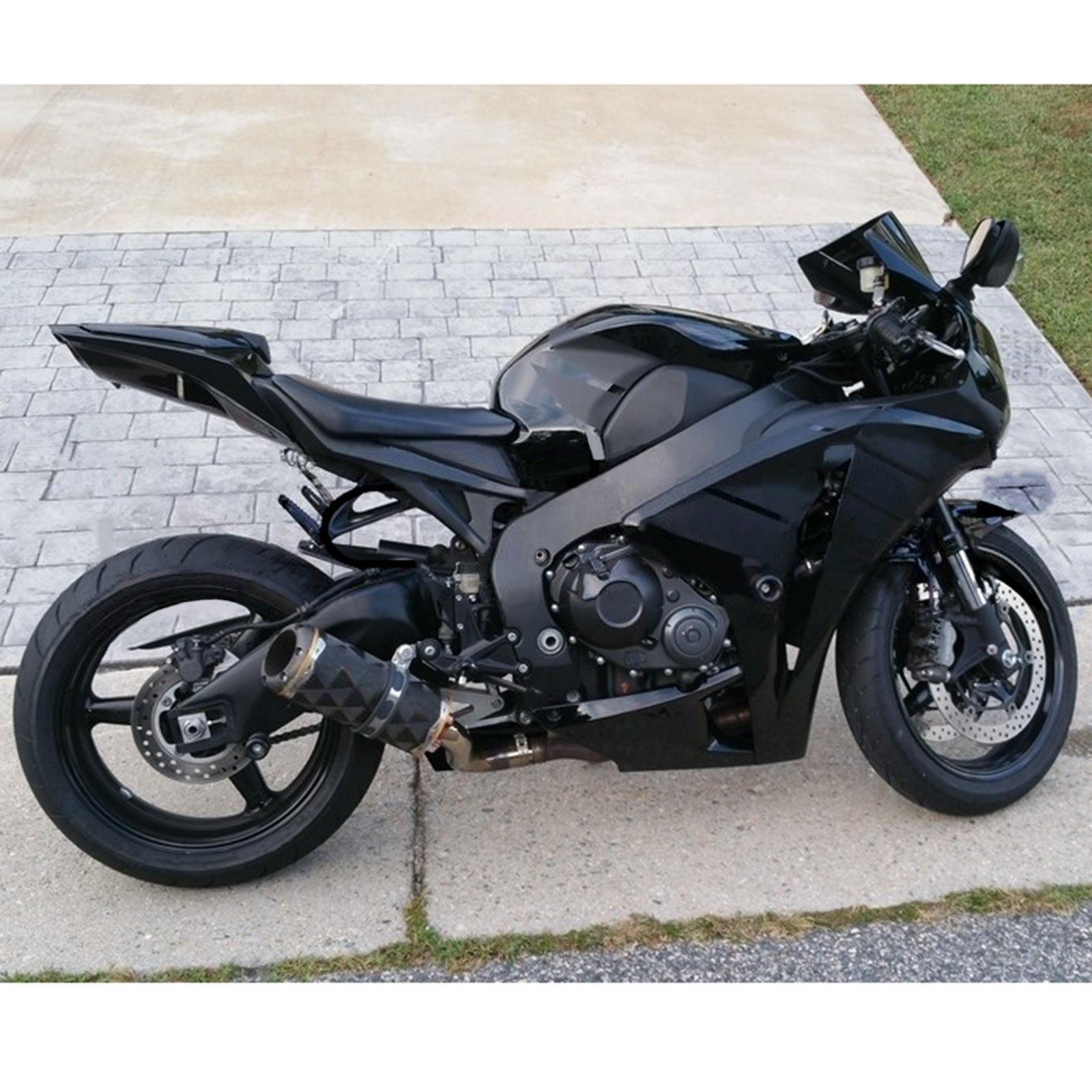 Kit de carénage injecté en plastique ABS pour Honda CBR1000RR 2008-2011