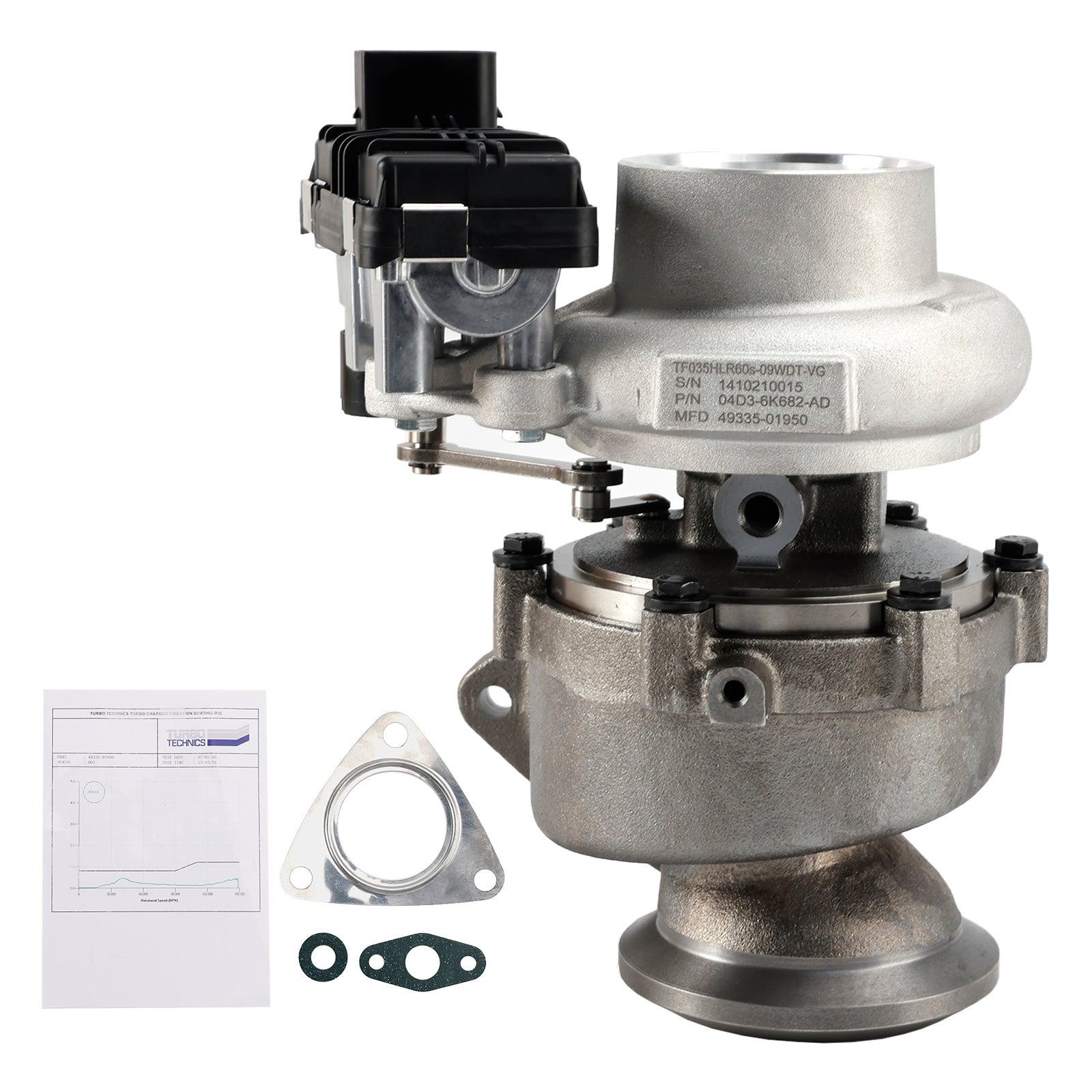Turbocompressore compatibile con Land Rover Range Rover Evoque L551 Velar L560 2017-2021 G4D3-6K682-AE