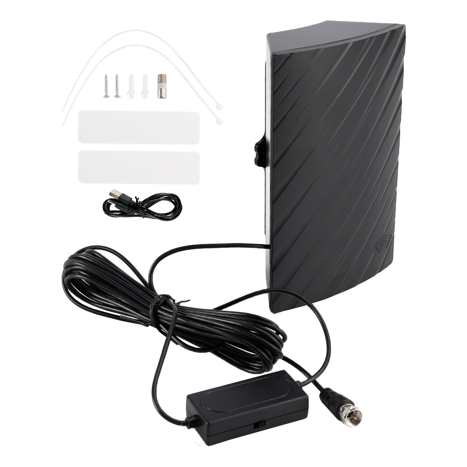 Antena de TV digital HD doble doble y exterior ATSC Antena de TV doméstica DVB-T2