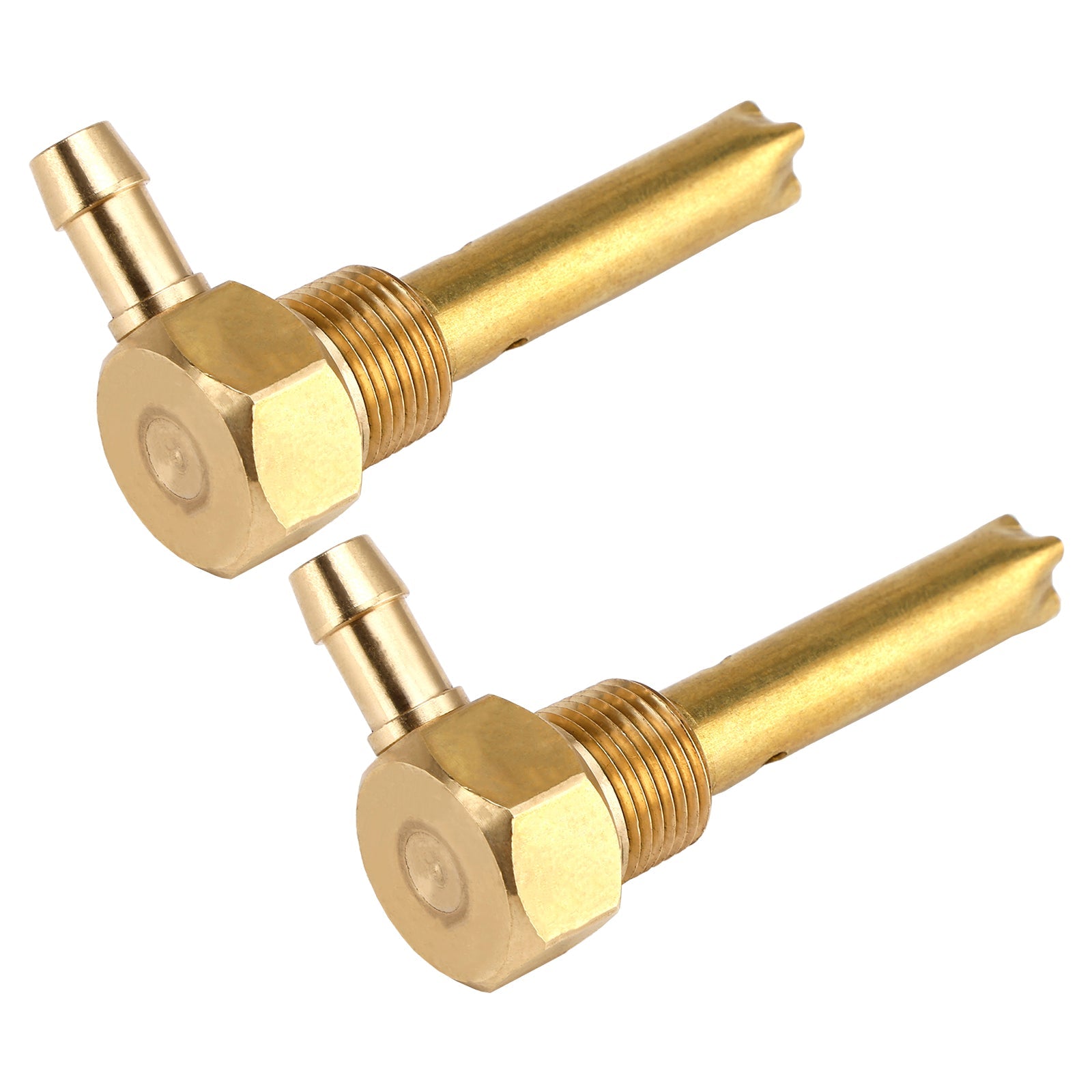 2 tuyaux de 5/16"" de diamètre intérieur pour évent de réservoir de carburant, filetage 3/8""-18NPTF pour petits et grands réservoirs