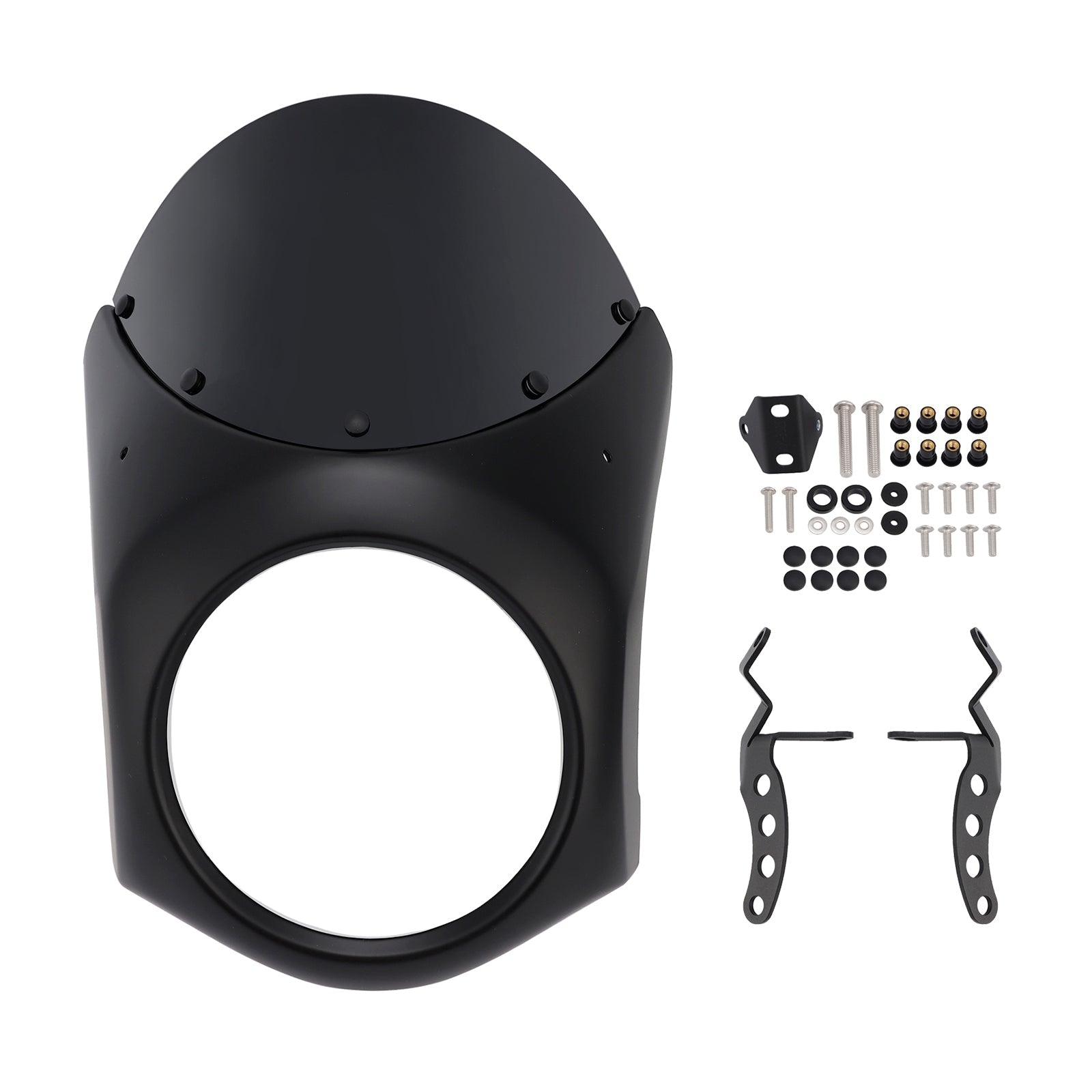 Fiera del parabrezza del faro per eliminatori Kawasaki 500 2024-2025