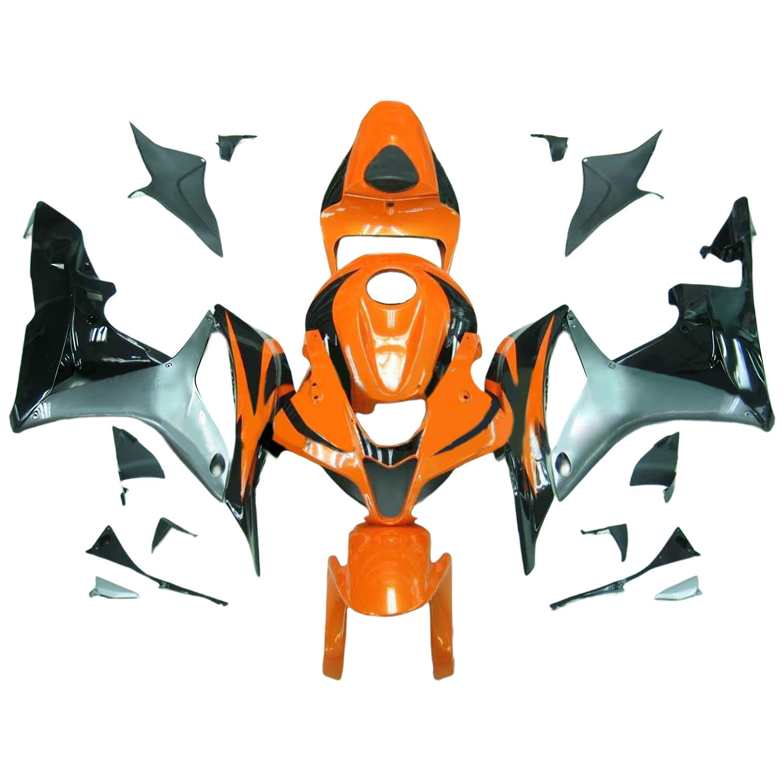 Kit de carenado de inyección, carrocería de plástico ABS para Honda CBR600RR 2007-2008 F5