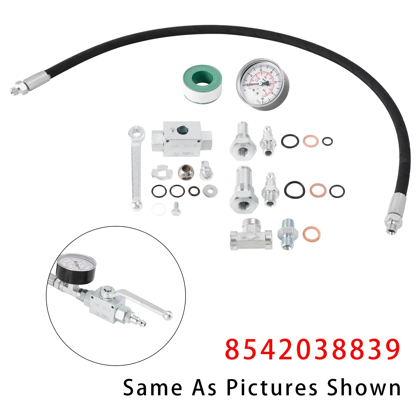Outil de test d'air IPR pour système d'huile haute pression Ford 6.0L-7.3L, référence 8542038839