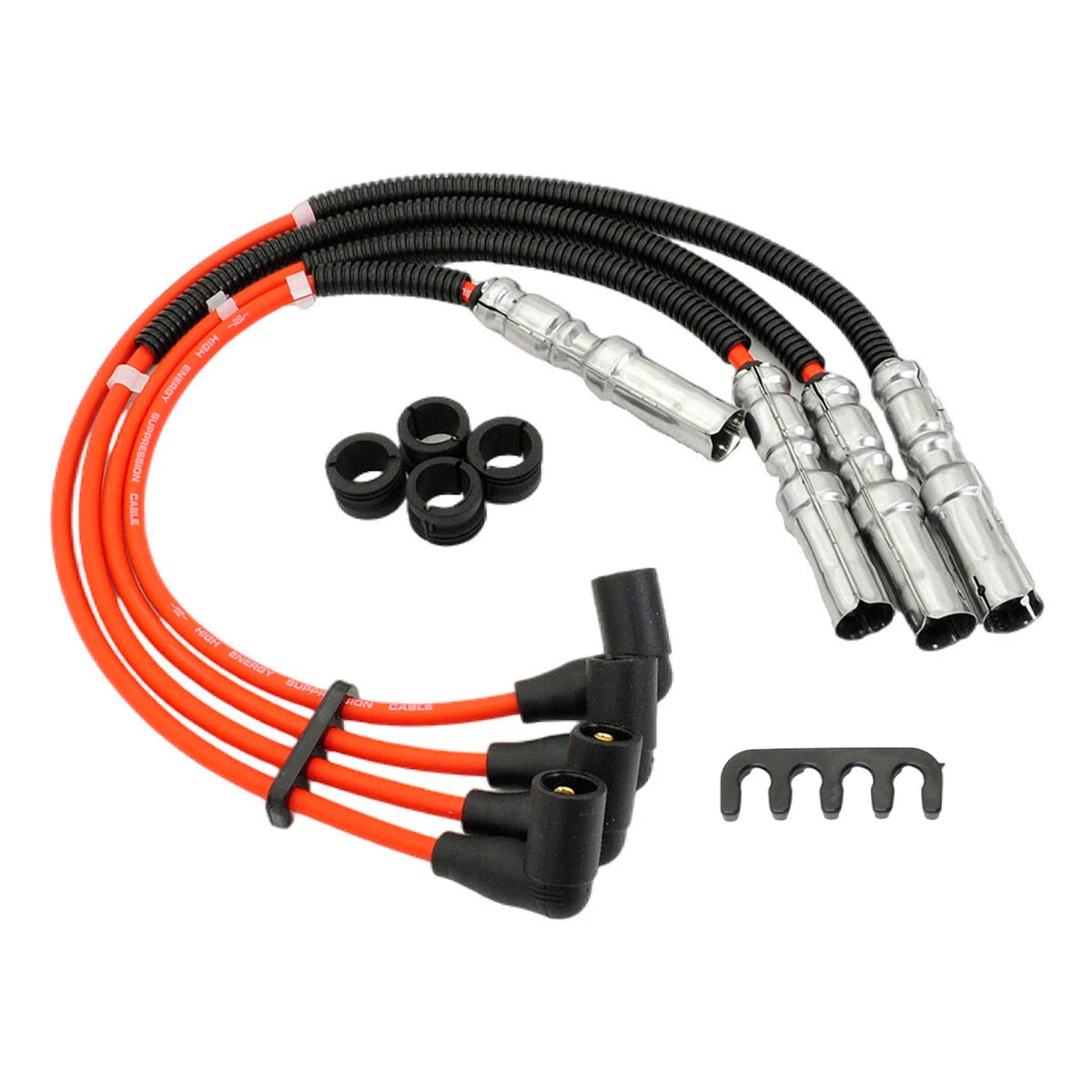 Kit de câbles d'allumage 8 mm 063905431A pour VW Beetle Bora Golf GTI Jetta 2.0L