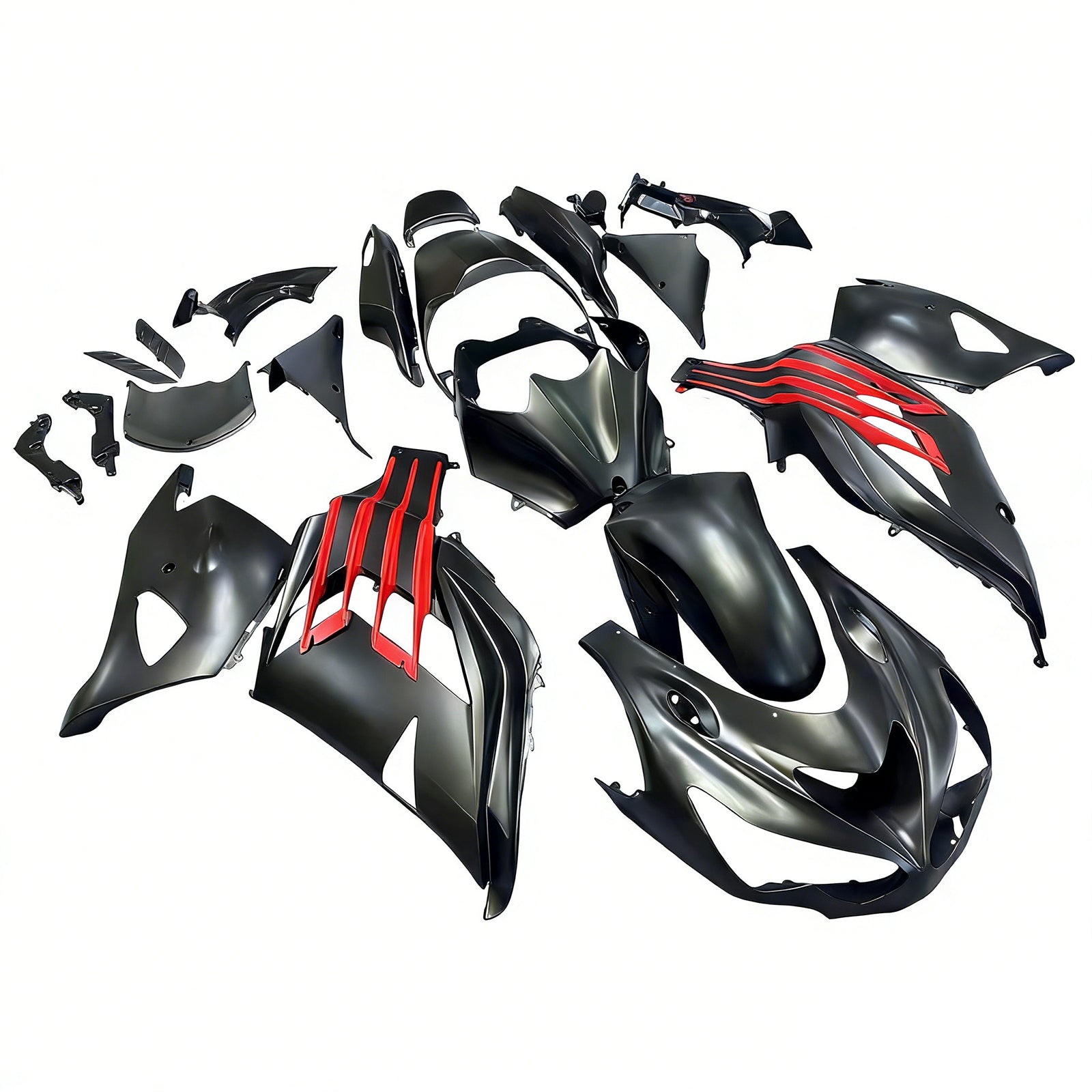 Kit de carénage par injection, carrosserie adaptée à la Kawasaki ZX14R ZZR1400 2012-2026