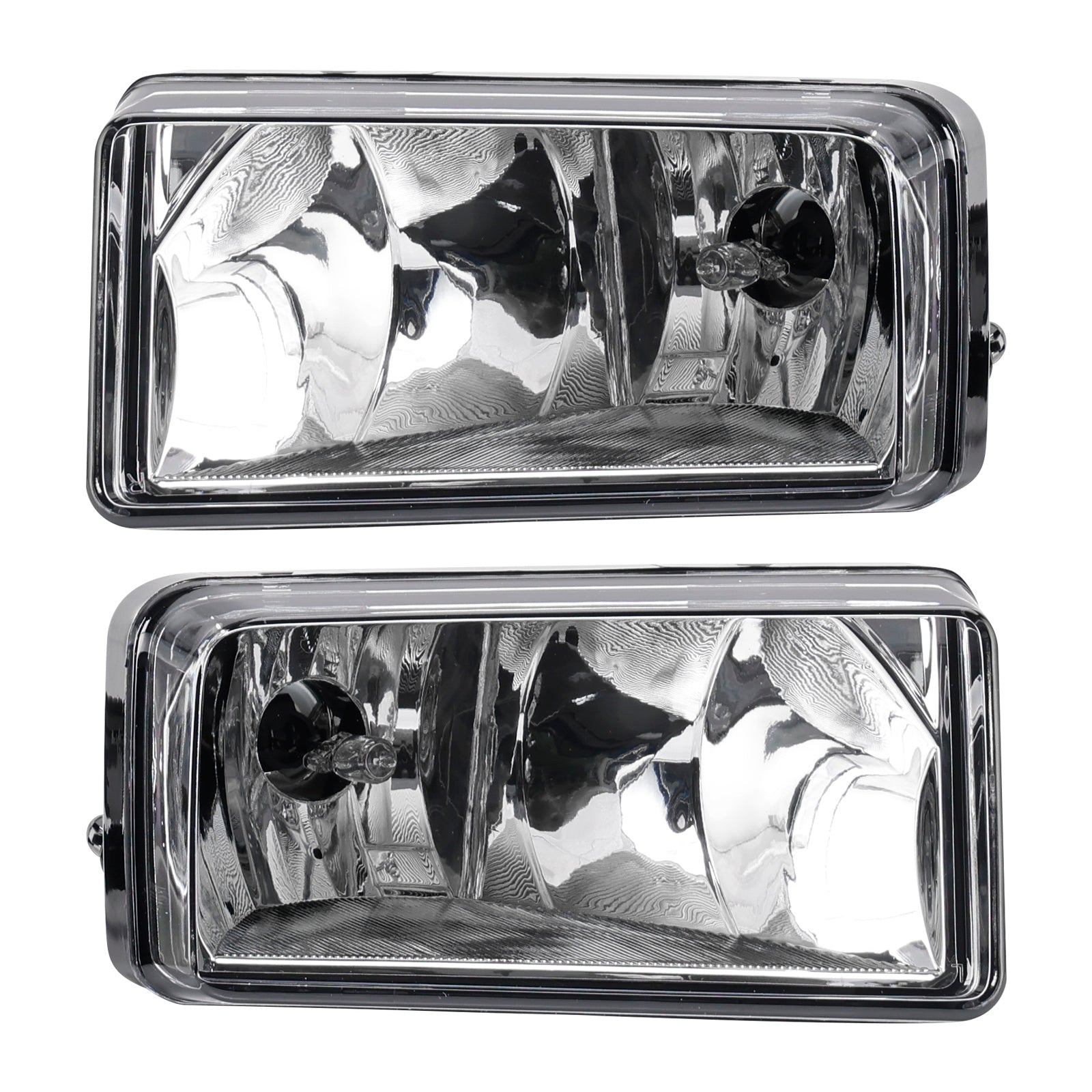 Paire de feux antibrouillard avant avec ampoules pour Chevrolet Silverado 2007-2013, verre transparent