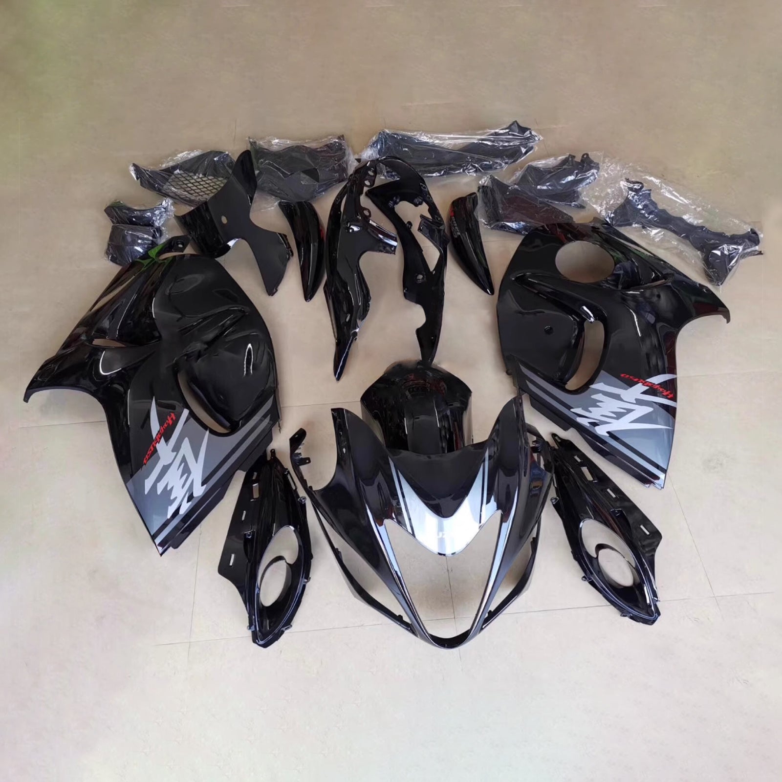 Kit de carénage injecté en plastique ABS pour Suzuki Hayabusa GSX1300R 2008-2020