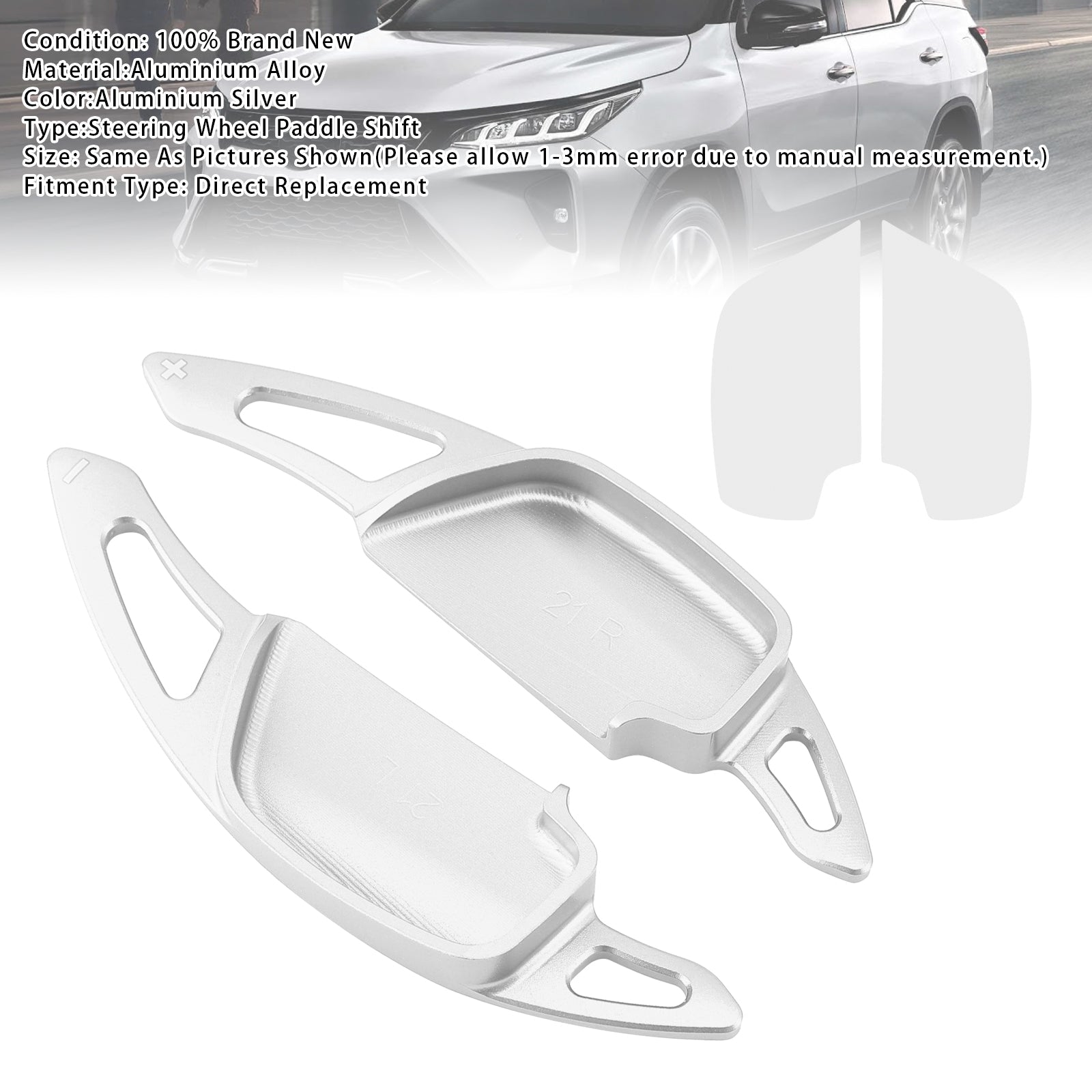 Ylinopeuskuvat pyörän takana Toyota Hilux Fortnerille