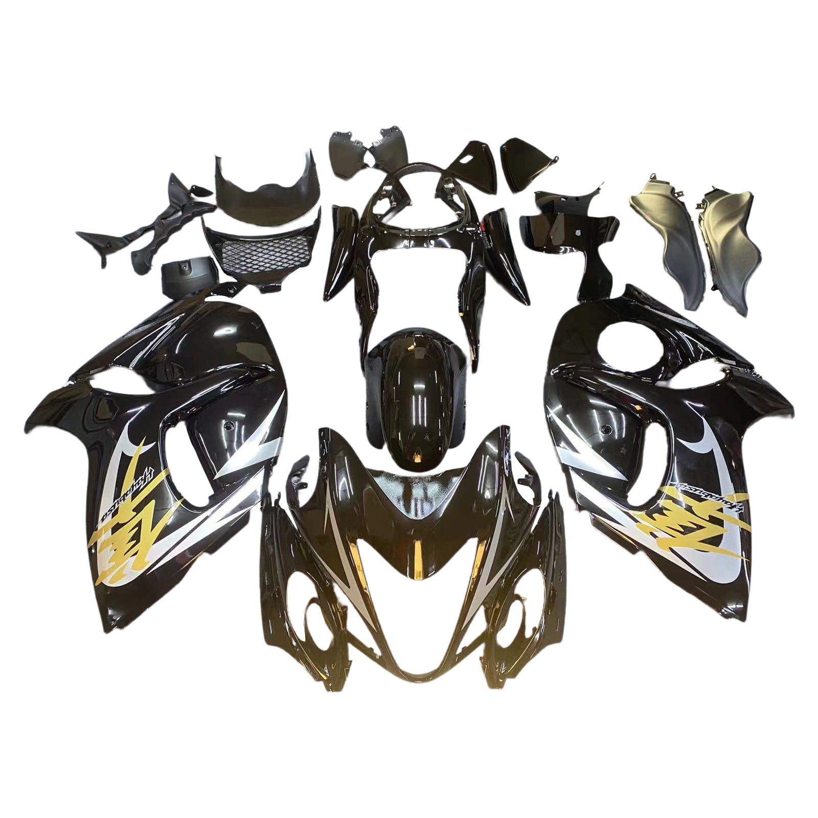2008-2020 Suzuki Hayabusa GSX1300r Kit de camerage d'injection de carrosserie en plastique