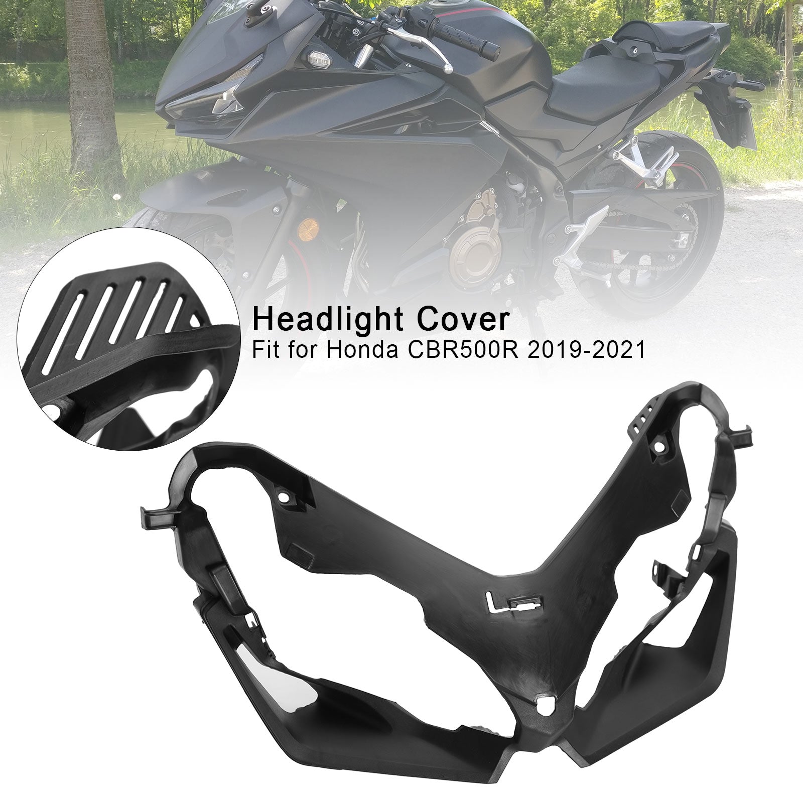 2019-2021 Honda CBR500R Kit de carénage de carrosserie moulage par injection non peint