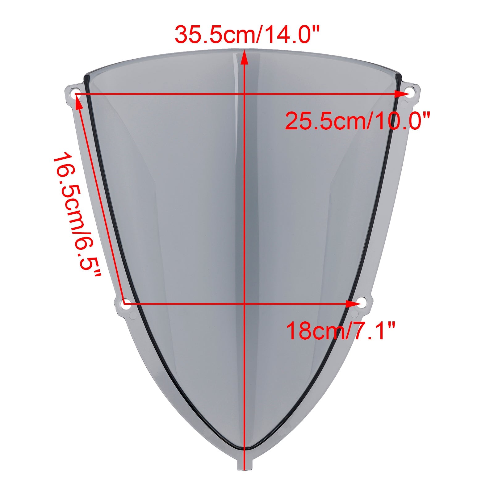 Pare-brise compatible avec Aprilia RS457 2024-2025