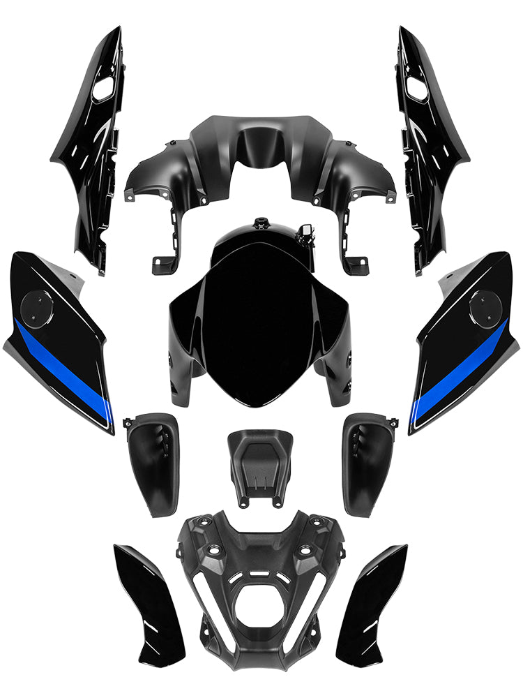Kit de carénage de carrosserie ABS injection pour Yamaha MT-09 / MT-09 SP 2021-2023 04#