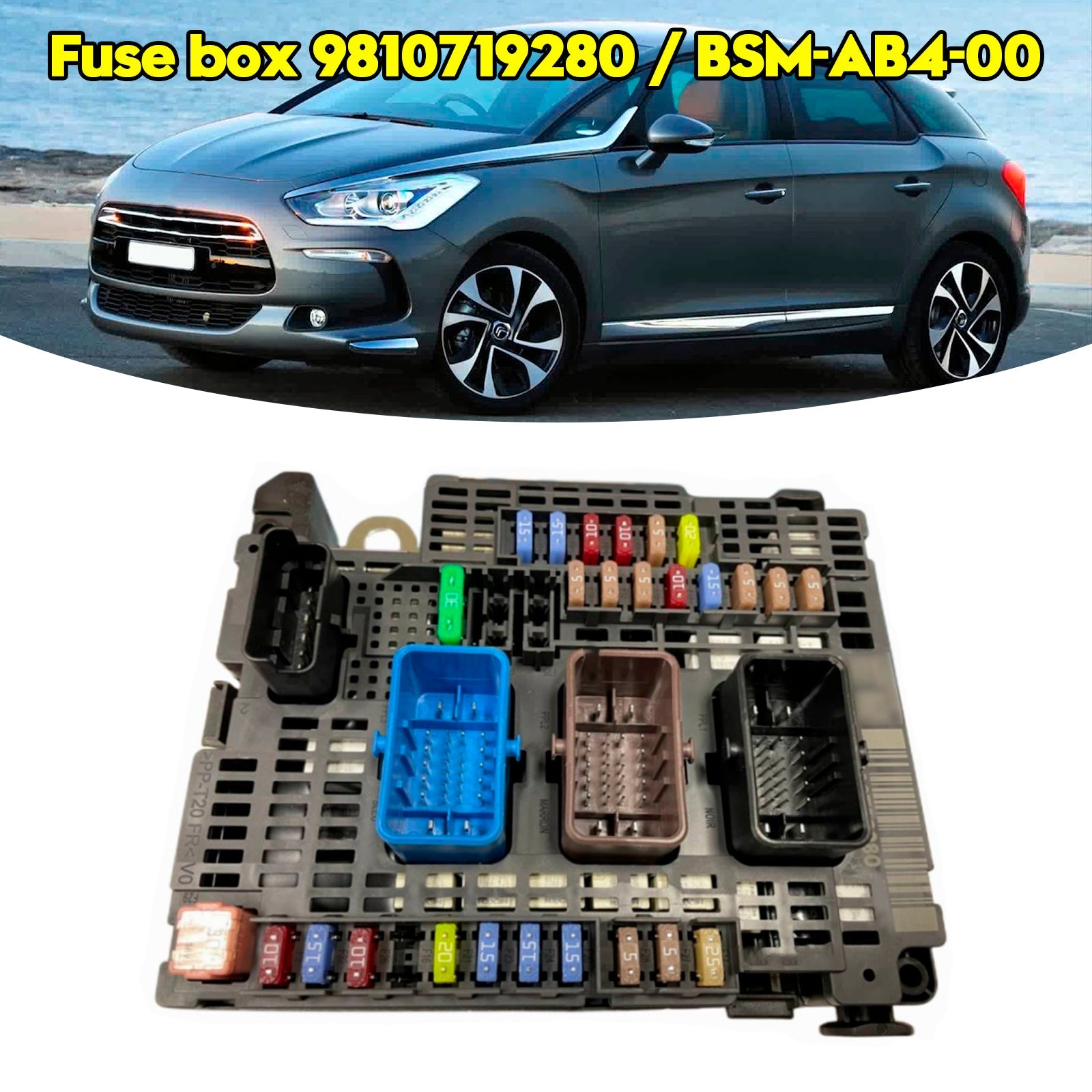 Modulo Box Fuse 9810719280 per Citroën DS5/Peugeot 508 1.6 2.0 HDI BSM-AB4