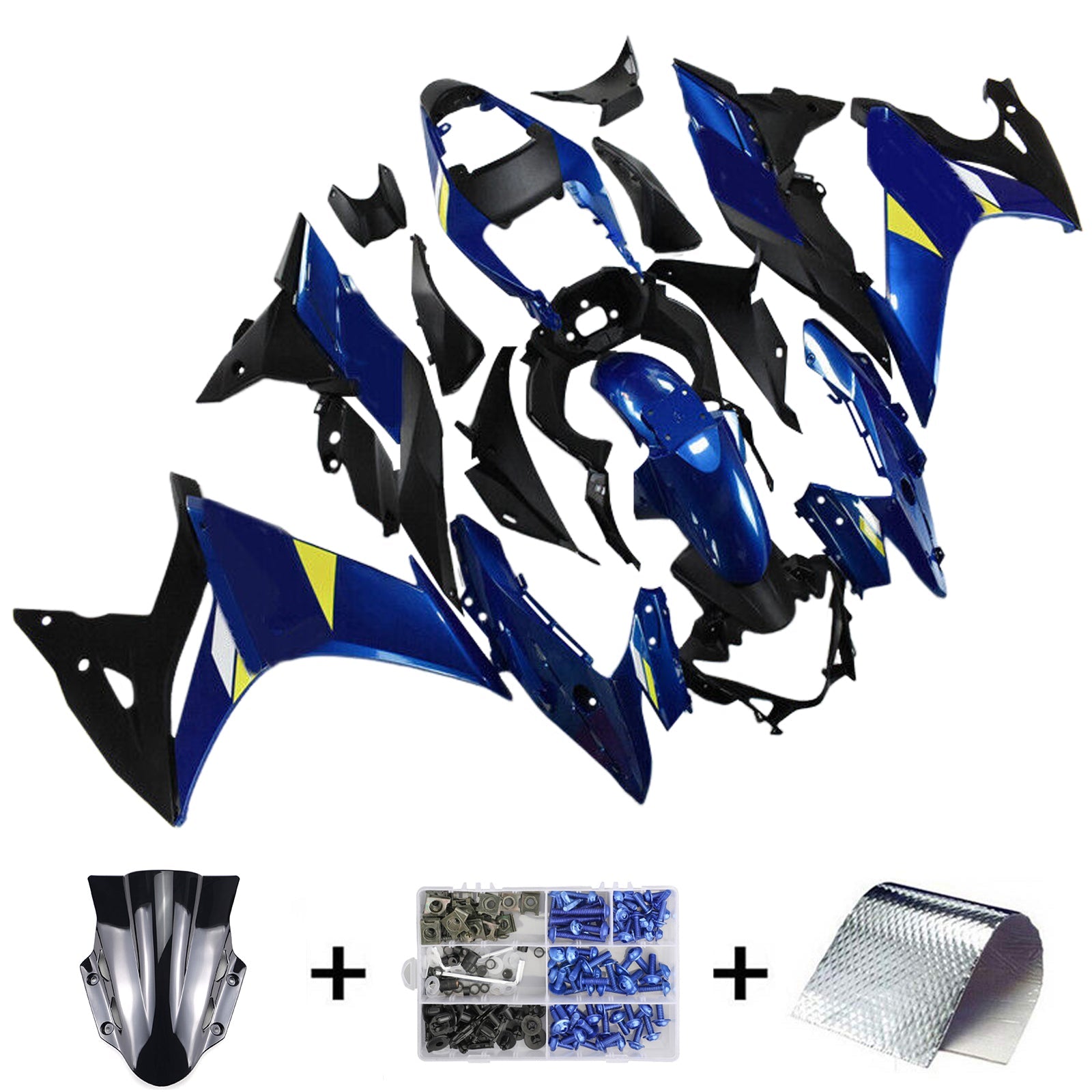 Kit de carénage d'injection Suzuki GSX250R 2017-2020, carrosserie en plastique ABS