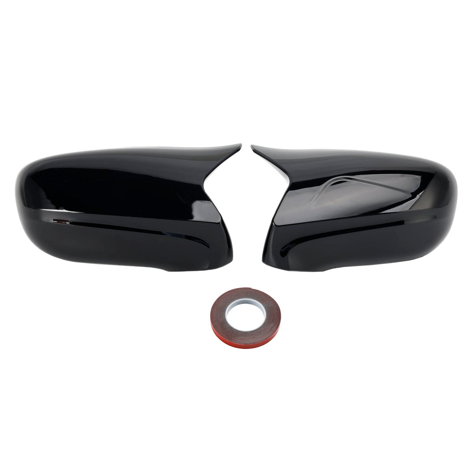 Basic Lateral Mirrors rompen voor Lexus LS460 LS600H 2007-2009, Black Case 8791053251