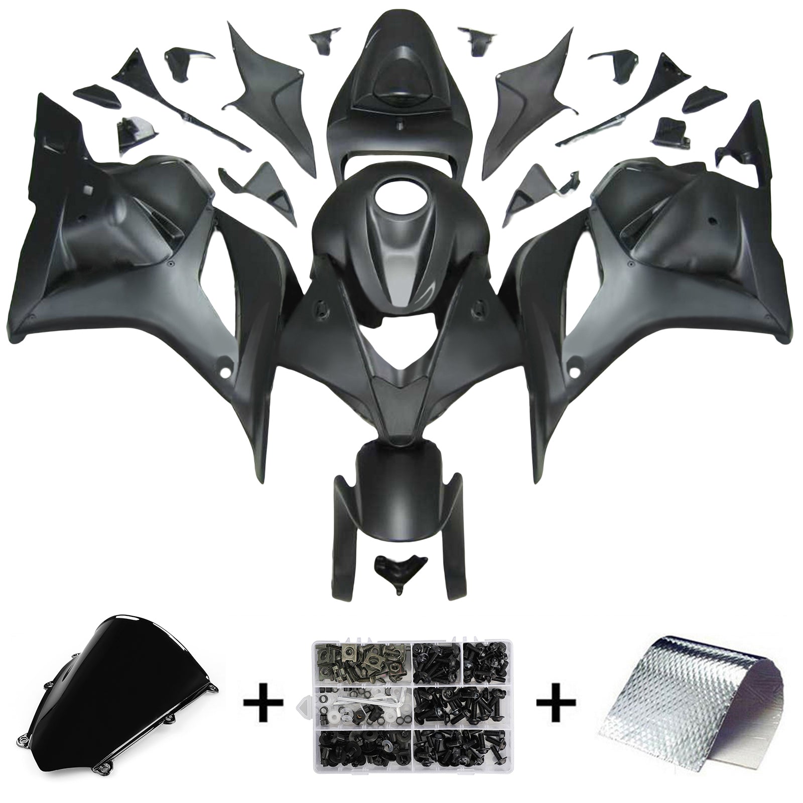 Kit de carénage à injection en plastique ABS pour Honda CBR600RR 2009-2012 F5