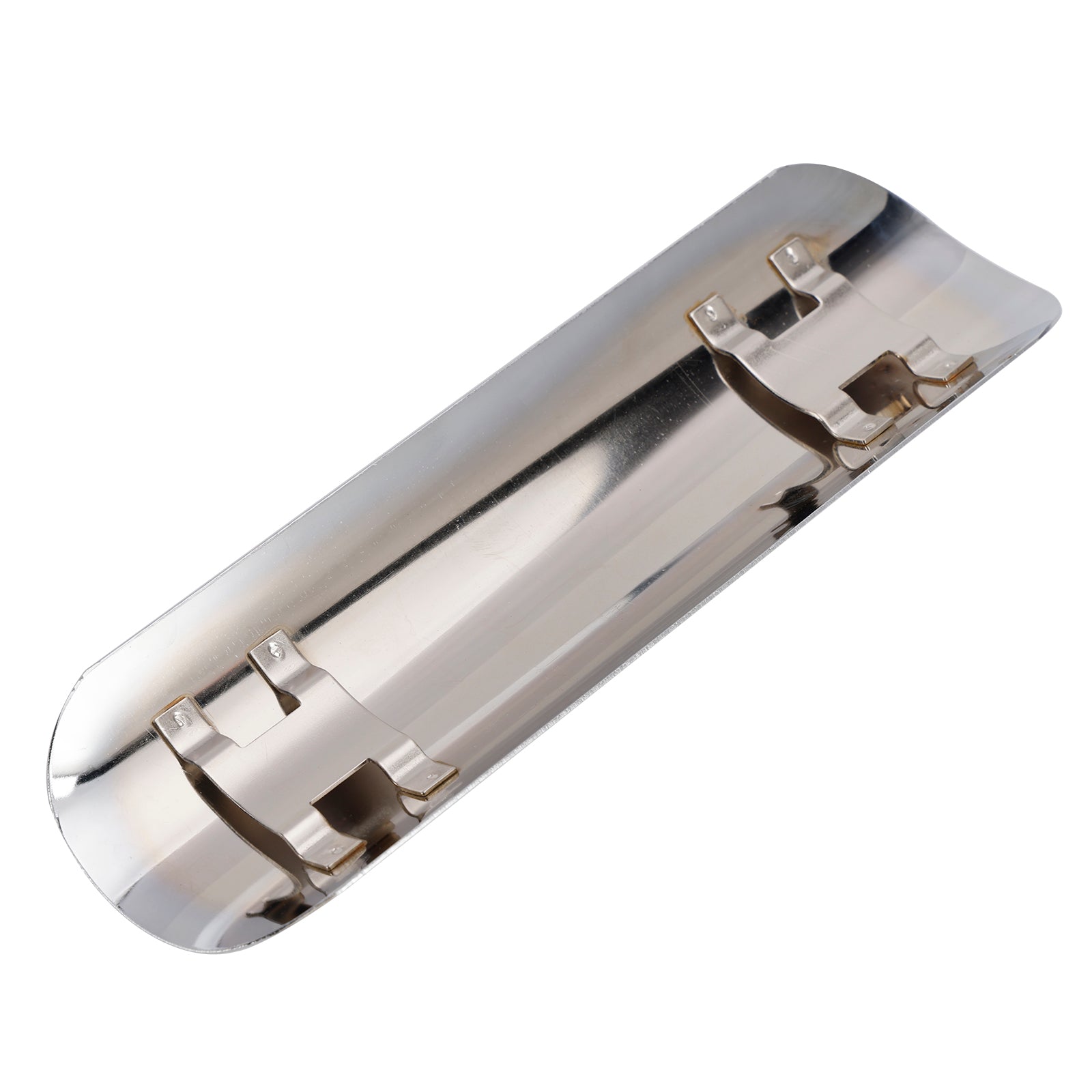 Copertura deflettore calore per marmitta&Scarico in acciaio cromato per moto e scooter, nero