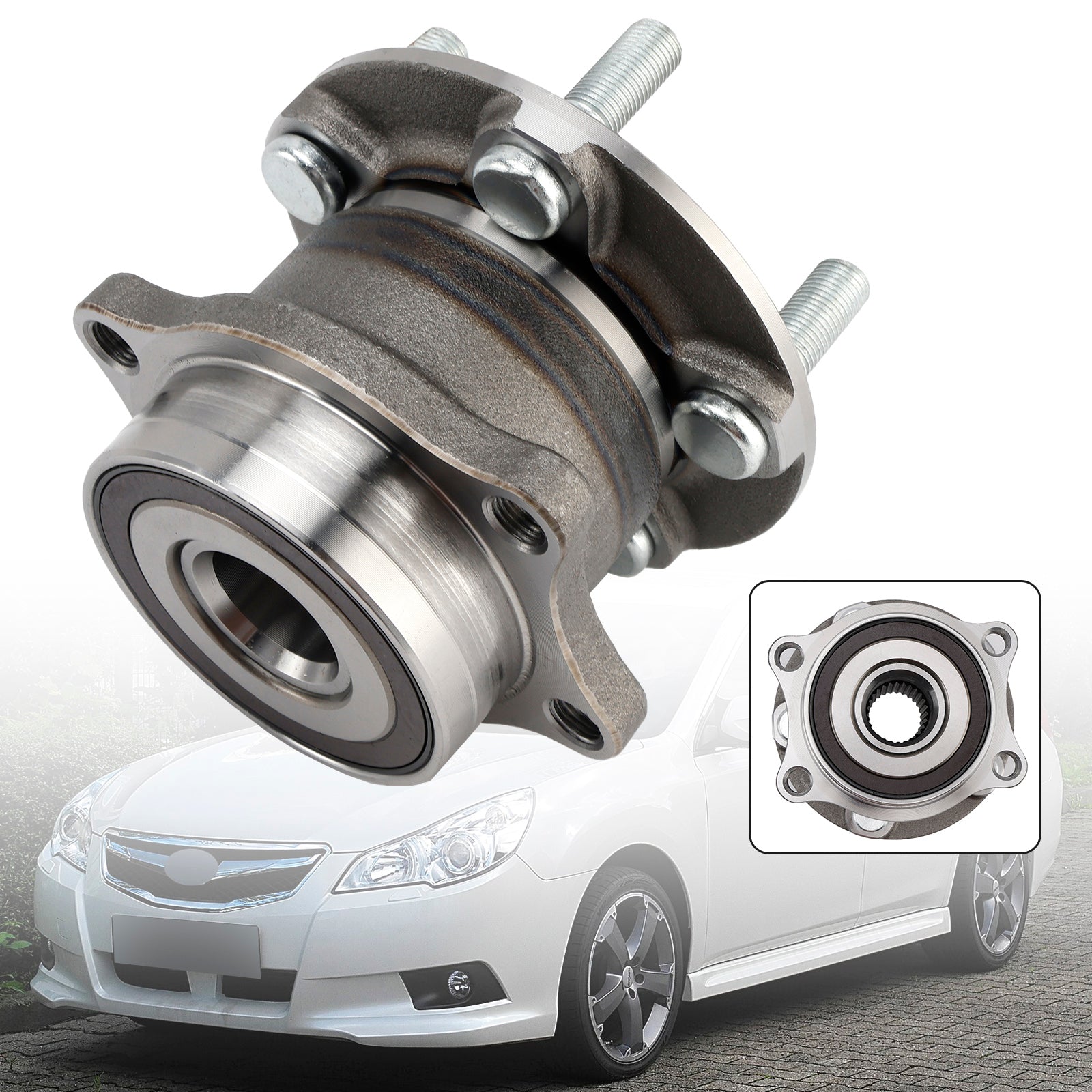 Roulement de moyeu de roue arrière 512401 pour Subaru Legacy V Station Wagon BM, BR 2,5 L (2012/07-2014/12)