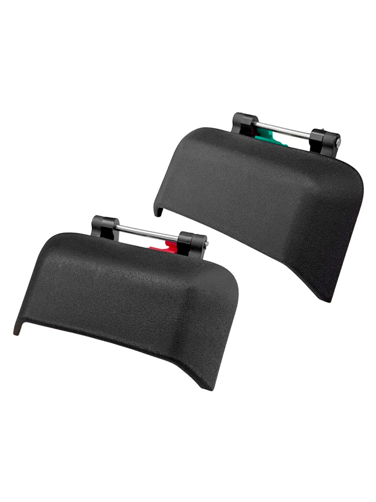 Maniglie esterne nere per porte posteriori (1 paio) per Jeep Compass (2007-2016)