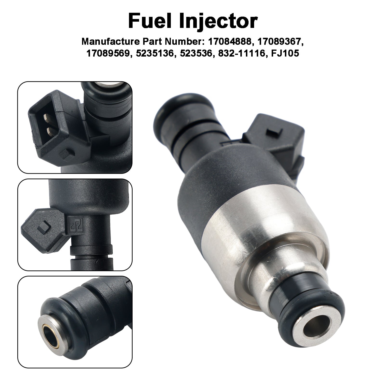 1 injecteur de carburant 5235136 pour GM 2,8 L 3,1 L 3,3 L V6 1985-1994 17089569