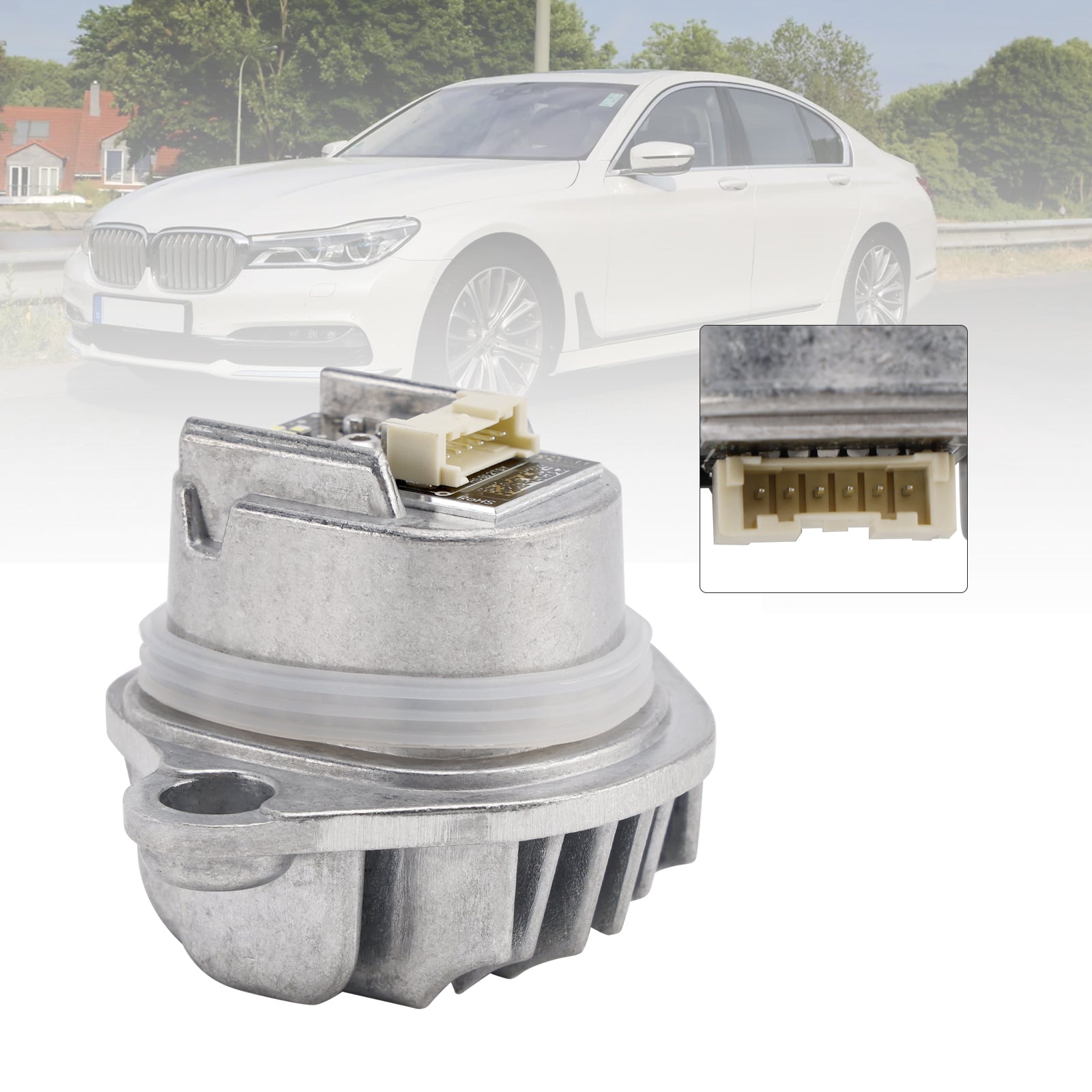 Module de commande d'éclairage LED Angel Eyes DRL pour BMW Série 7 G11 G12 740i 750i 2017-2019 63117440360