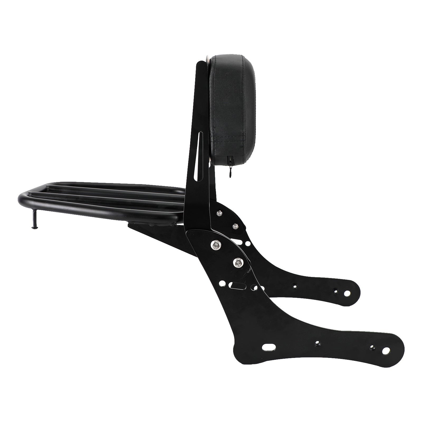Sissy Bar Backrest con estante de equipaje para Kawasaki Vulcan S 650 VN650 2015-2017