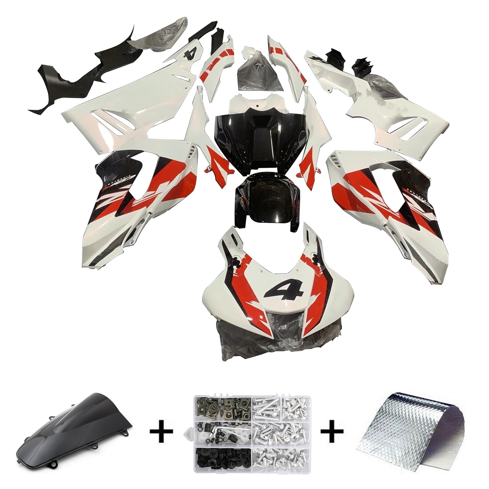 Kit de carénage injecté en plastique ABS pour Honda CBR1000RR-R 2020-2023