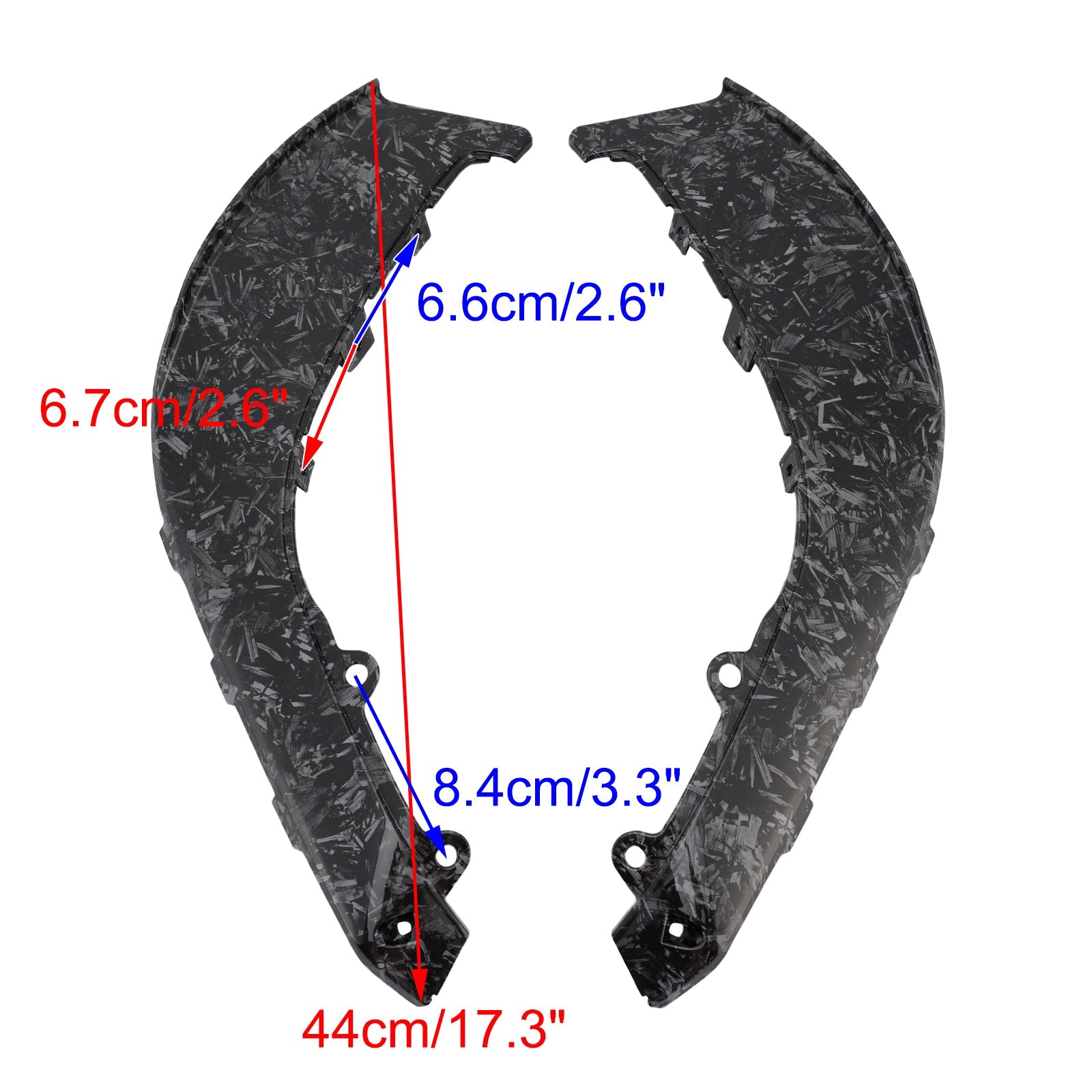 Ylävalo, sivupaneelit, runko ja huppu Aprilia RSV4 2021-2024