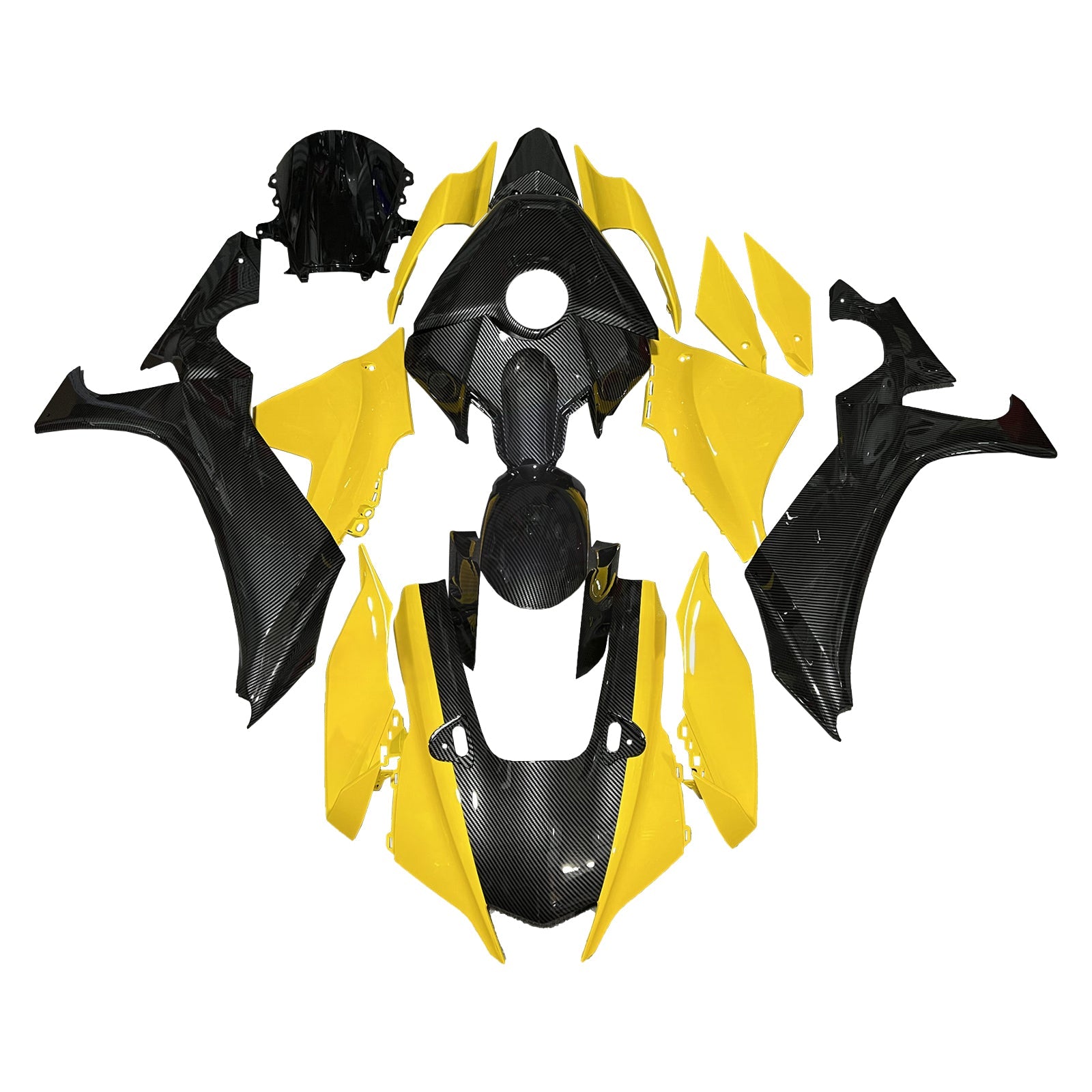 Kit de carénage injecté en plastique ABS pour Yamaha YZF-R1 2020-2025