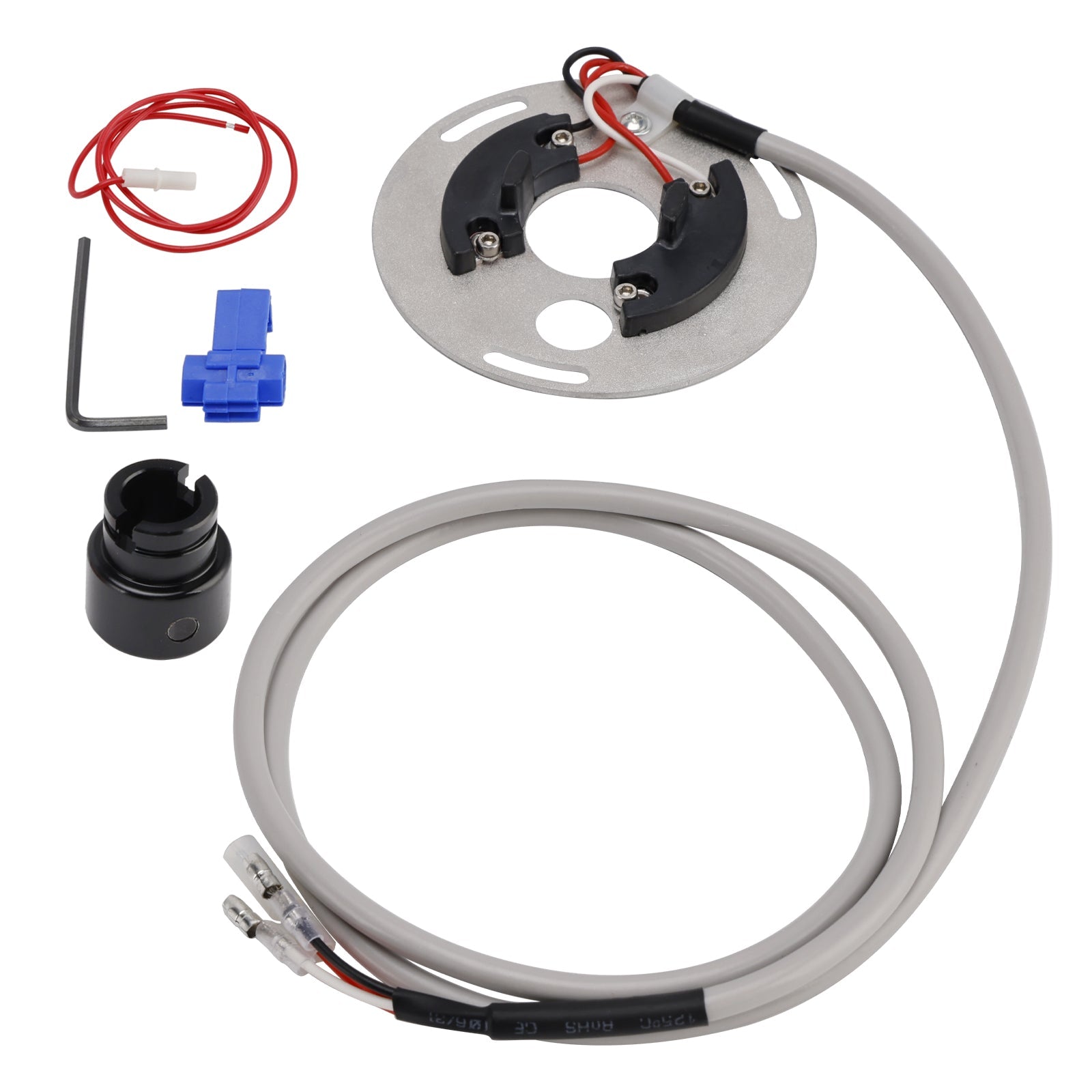 D-PUNT SENSORPLAAT' PULSAR ONTSTEKING VOOR KAWASAKI KZ750 KZ650 KZ550 1977-1982