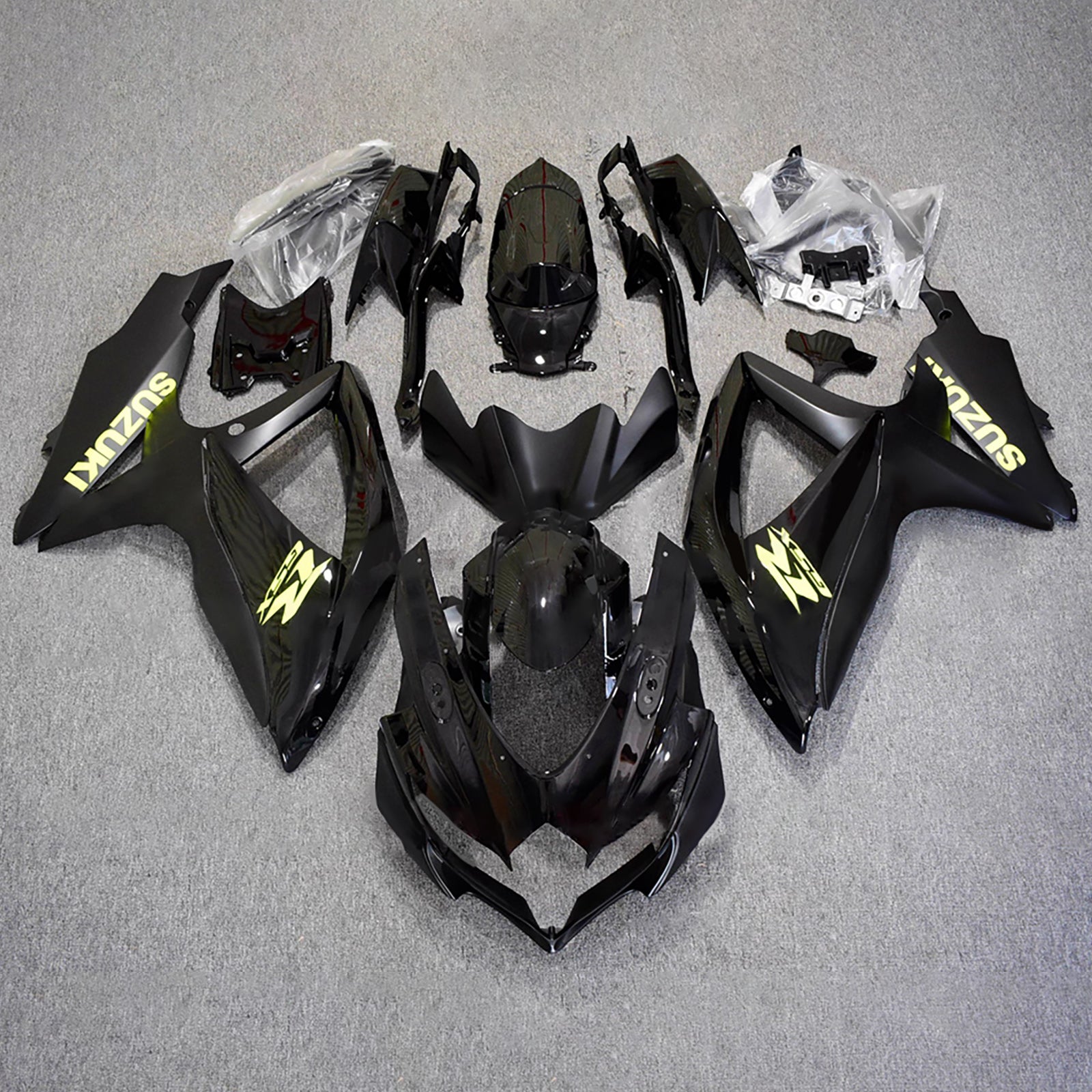 Kit de carénage injecté en plastique ABS pour Suzuki GSXR 600/750 2008-2010 K8