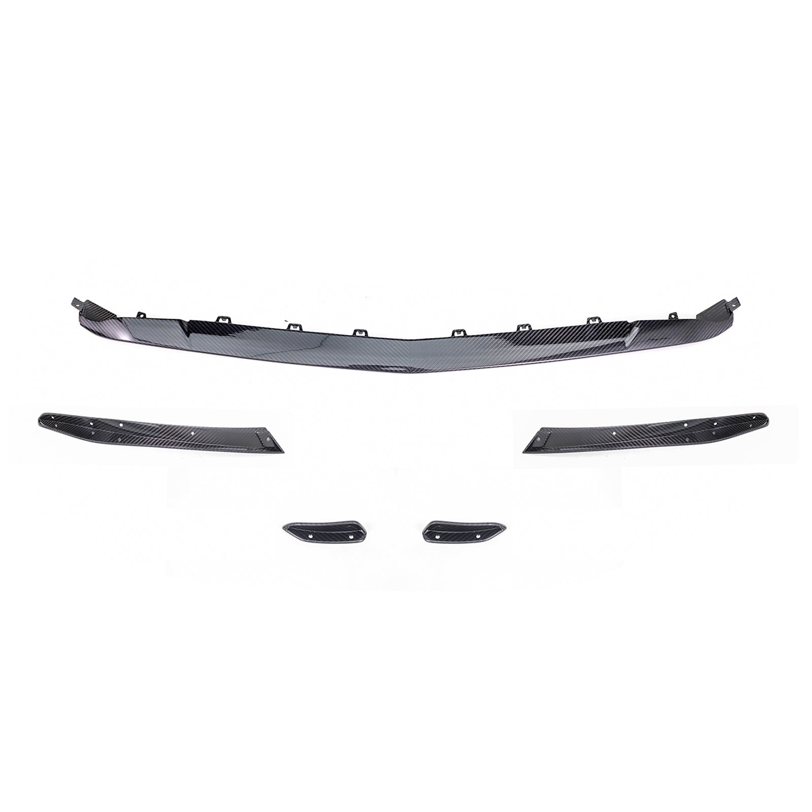 Kit carrosserie en fibre de carbone pour pare-chocs avant, compatible avec Mercedes-Benz Classe A W177 A45 (2019-2023) et W177 A45S.